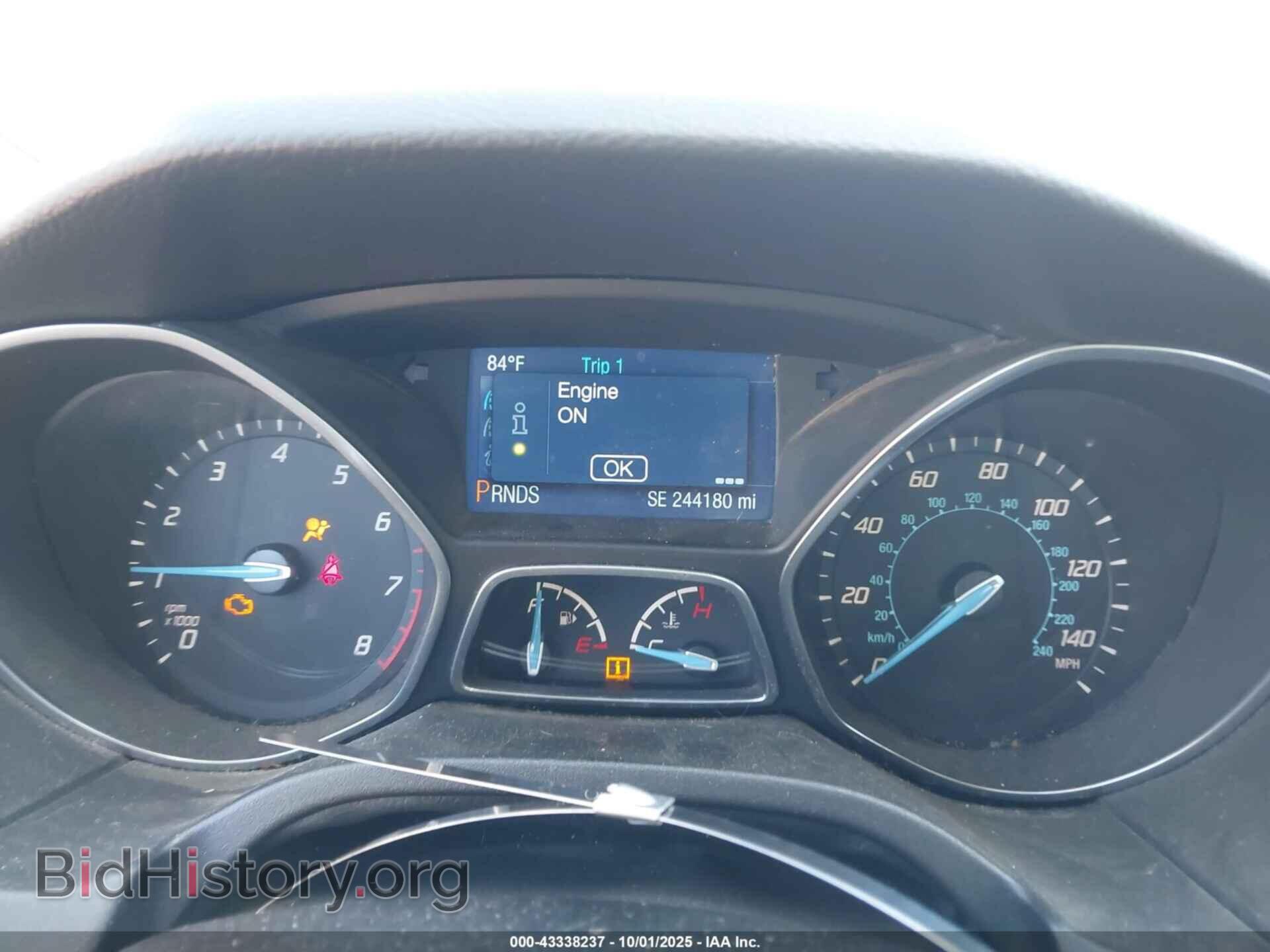 2014 FORD FOCUS - VIN: 1FADP3F20EL206616 - Фото 7