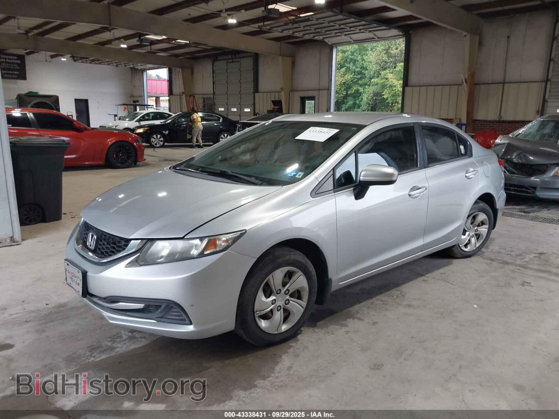 2014 HONDA CIVIC - VIN: 19XFB2F53EE033298 - Фото 2