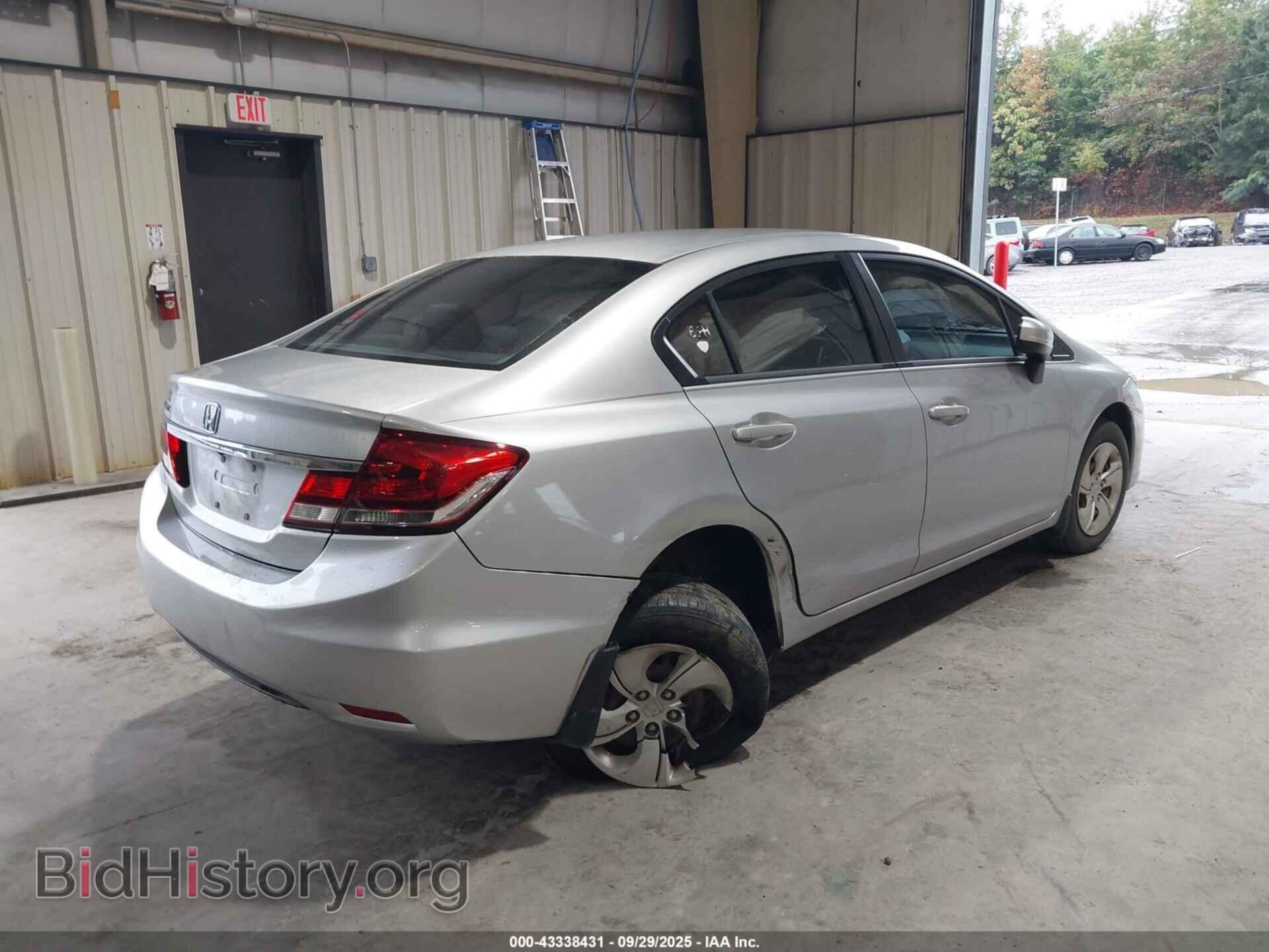 2014 HONDA CIVIC - VIN: 19XFB2F53EE033298 - Фото 4