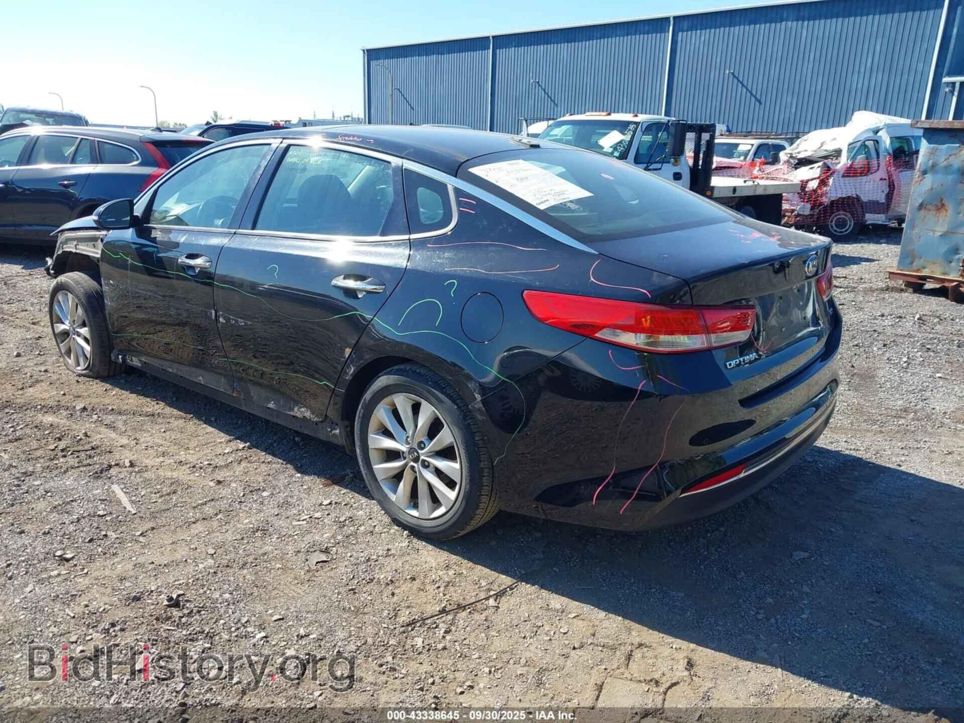 2016 KIA OPTIMA - VIN: 5XXGU4L36GG092871 - Фото 3
