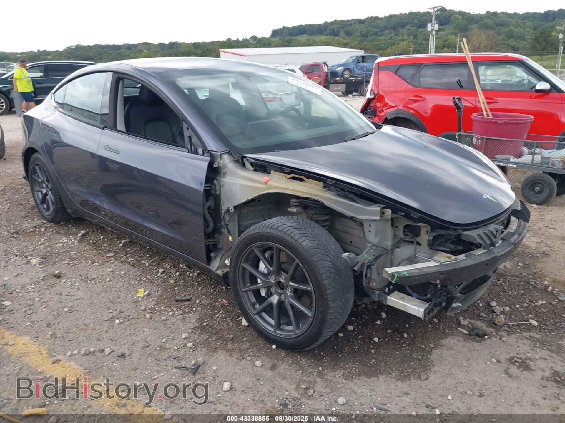 Photo 5YJ3E1EB9MF938469 - TESLA MODEL 3 2021