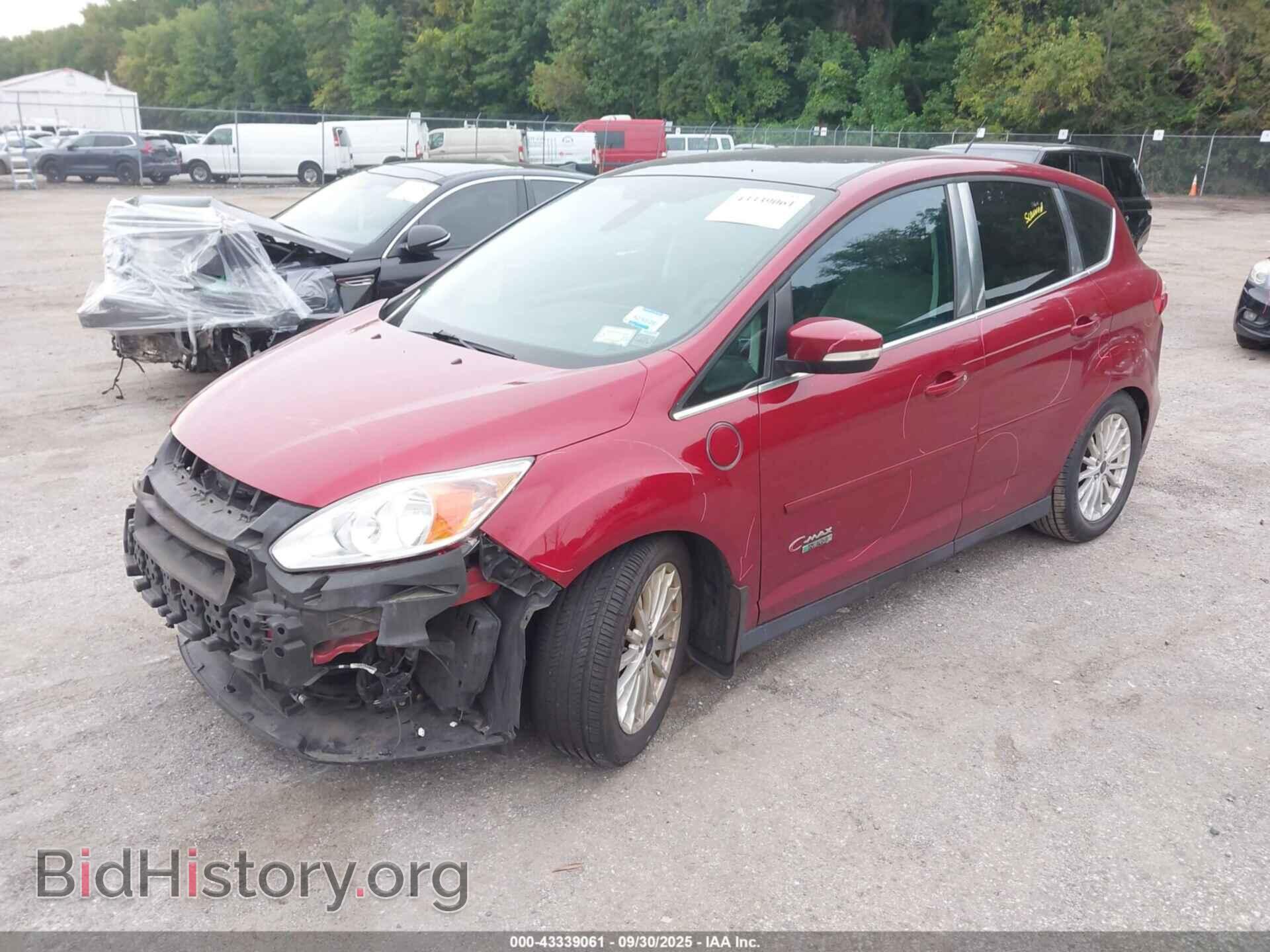 2014 FORD C-MAX ENERGI - VIN: 1FADP5CU3EL515143 - Фото 2