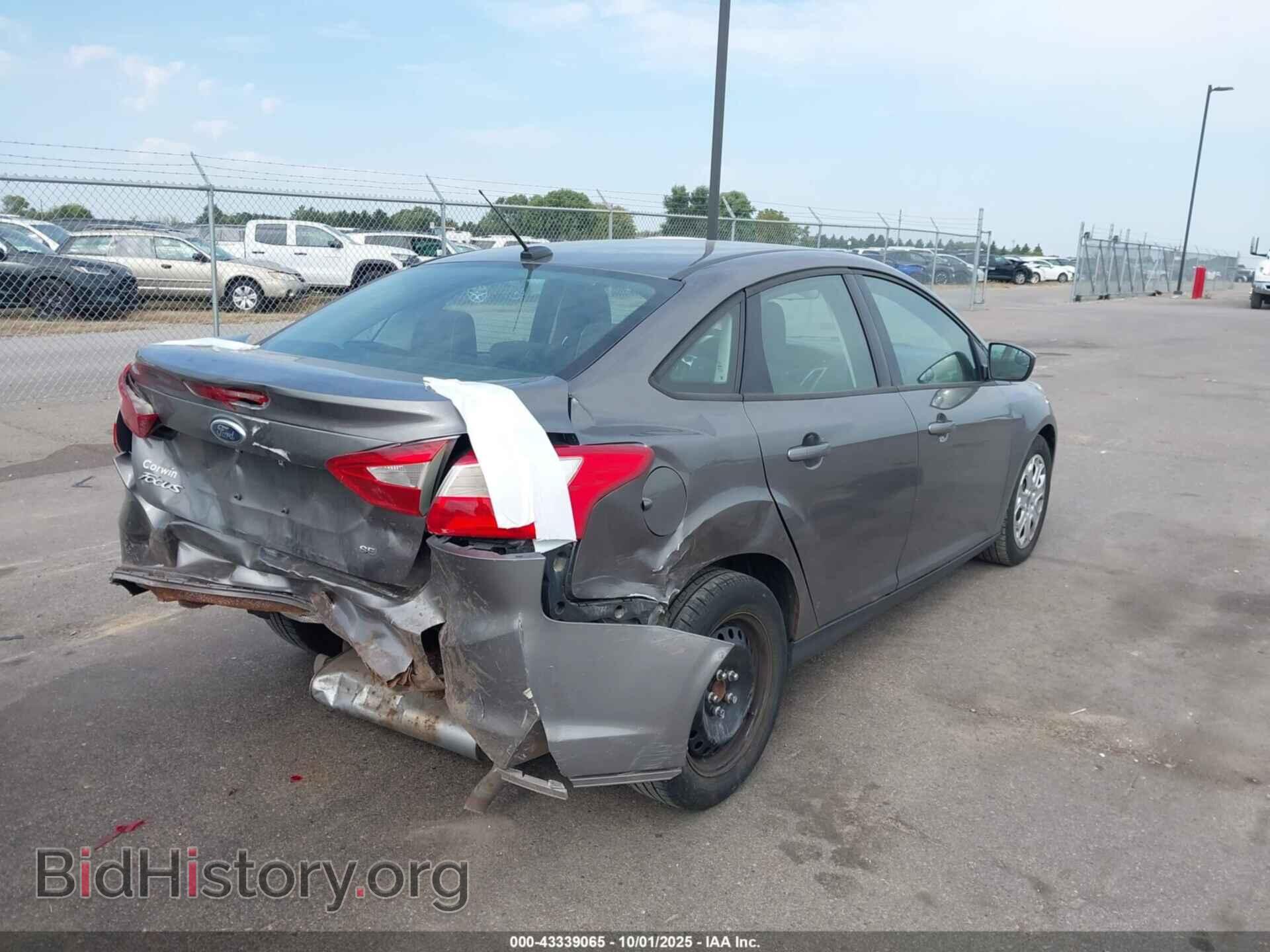 2012 FORD FOCUS - VIN: 1FAHP3F25CL211521 - Photo 4