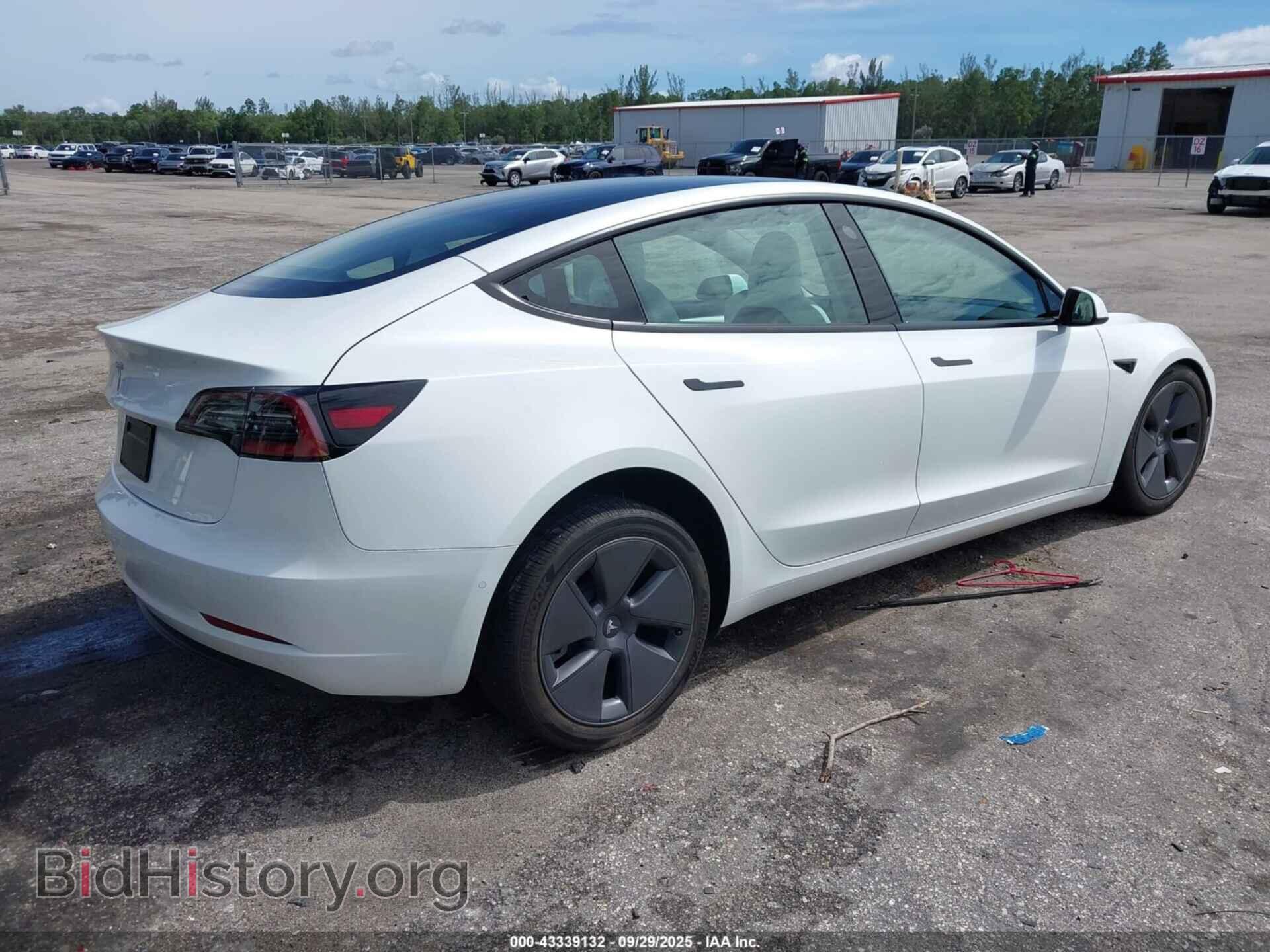 2022 TESLA MODEL 3 - VIN: 5YJ3E1EA1NF348954 - Фото 4