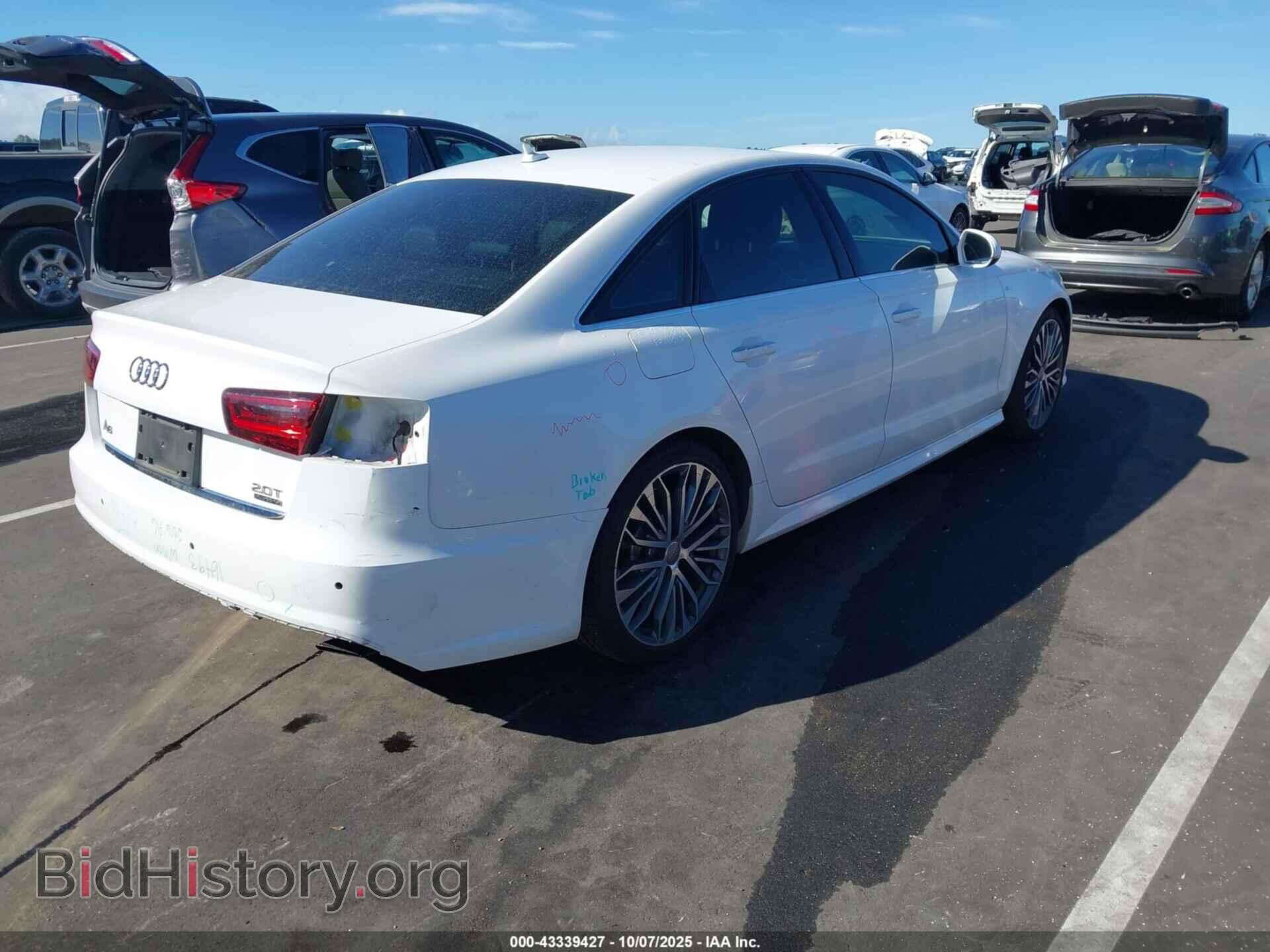 2016 AUDI A6 - VIN: WAUGFAFC8GN010676 - Photo 4