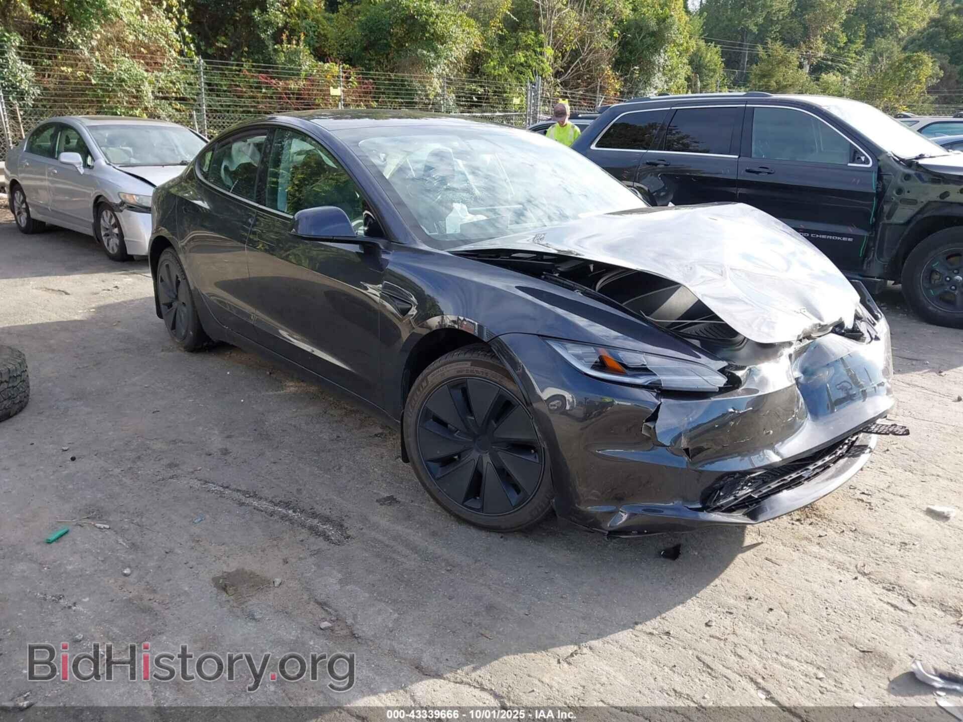 Photo 5YJ3E1EA0RF848741 - TESLA MODEL 3 2024