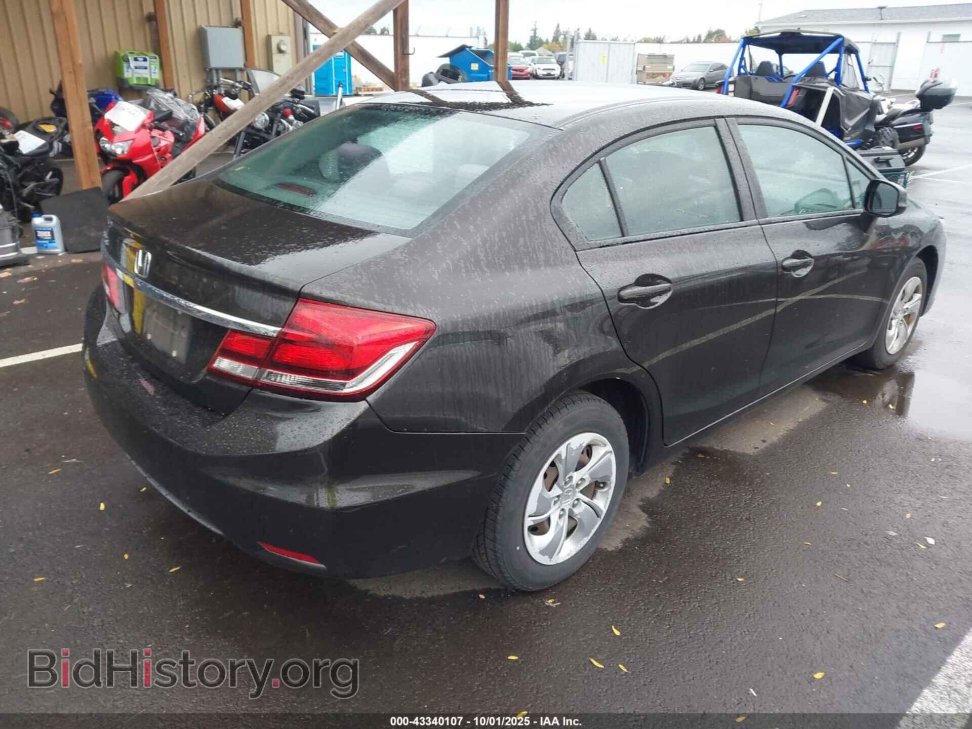 2013 HONDA CIVIC - VIN: 19XFB2F55DE068102 - Фото 4