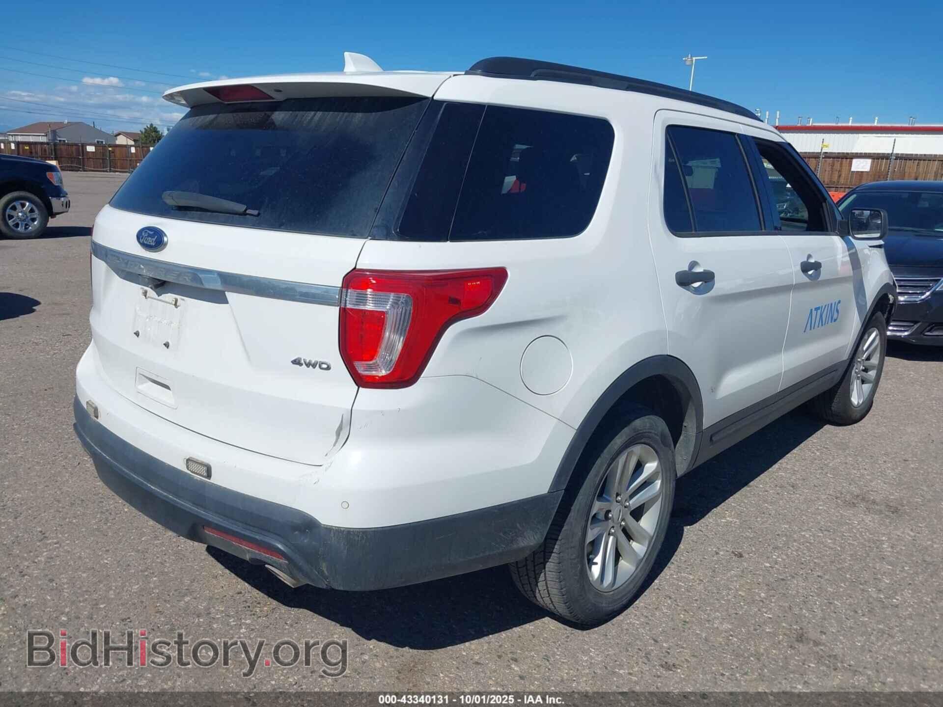 2017 FORD EXPLORER - VIN: 1FM5K8B87HGD05642 - Фото 4