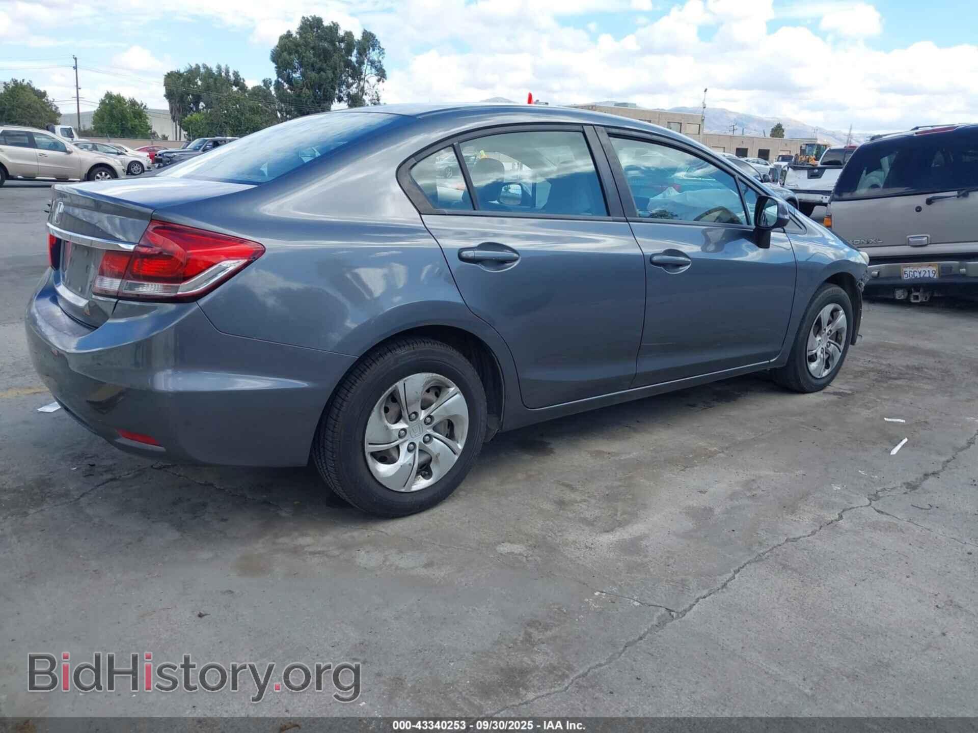 2013 HONDA CIVIC - VIN: 19XFB2F54DE233363 - Фото 4