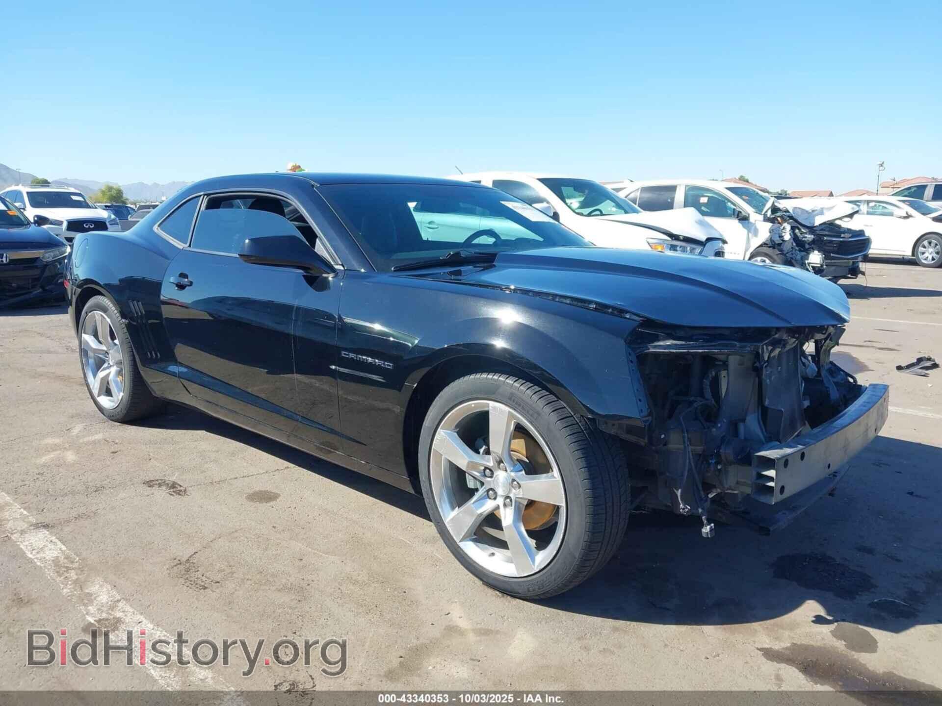 Photo 2G1FC1E33D9171663 - CHEVROLET CAMARO 2013