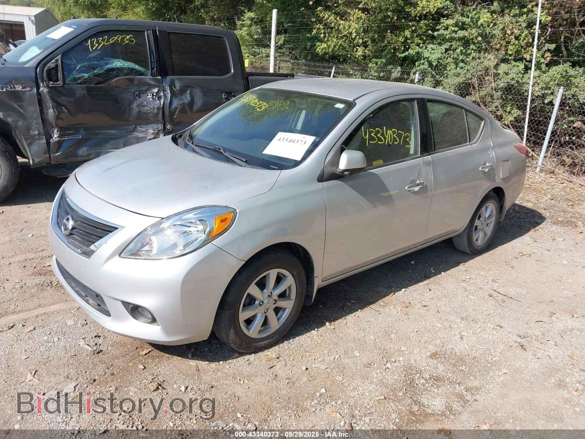 2012 NISSAN VERSA - VIN: 3N1CN7AP3CL906513 - Фото 2