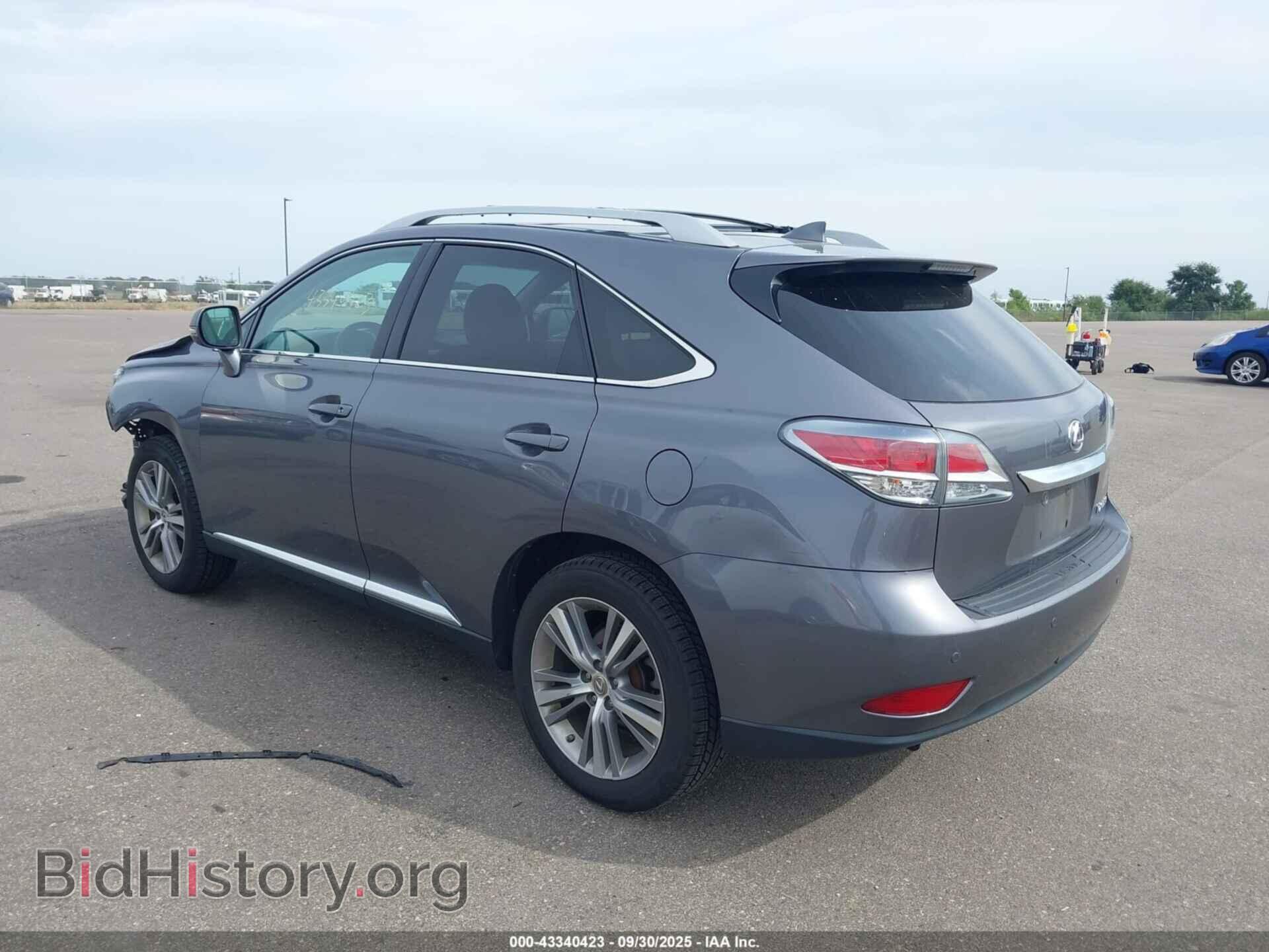 2015 LEXUS RX 350 - VIN: 2T2BK1BAXFC275187 - Фото 3