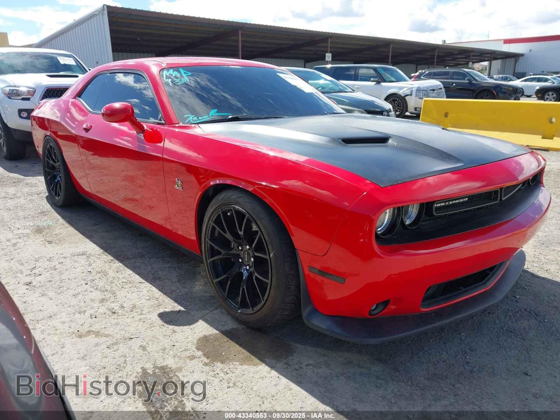 Фотография 2C3CDZFJ8GH162829 - DODGE CHALLENGER 2016