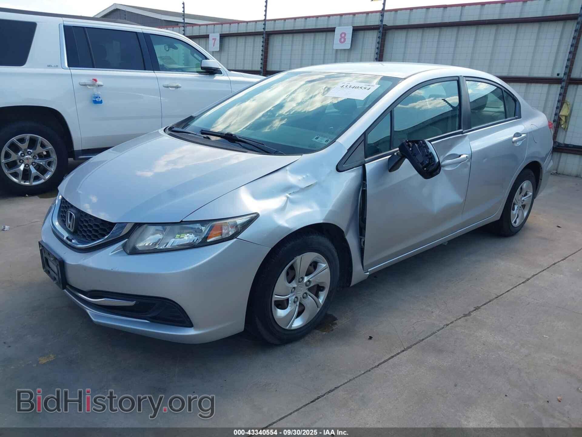 2014 HONDA CIVIC - VIN: 19XFB2F5XEE051751 - Фото 2