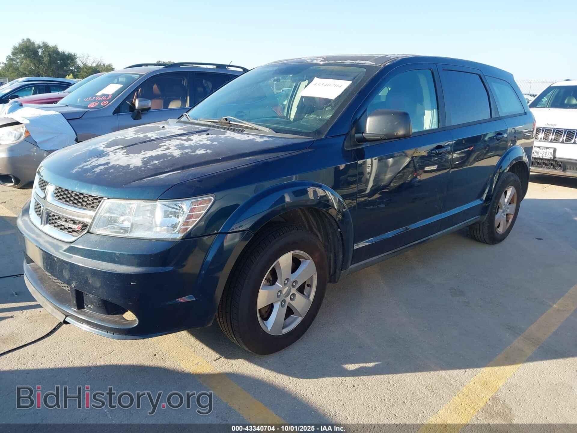 2013 DODGE JOURNEY - VIN: 3C4PDCAB6DT657012 - Фото 2