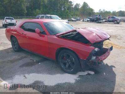2012 Dodge CHALLENGER SXT, красный — VIN 2C3CDYAG3CH294297, IAAI
