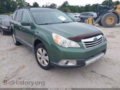 2012 Subaru OUTBACK 2.5I Premium, зеленый — VIN 4S4BRBCC9C3225922, IAAI