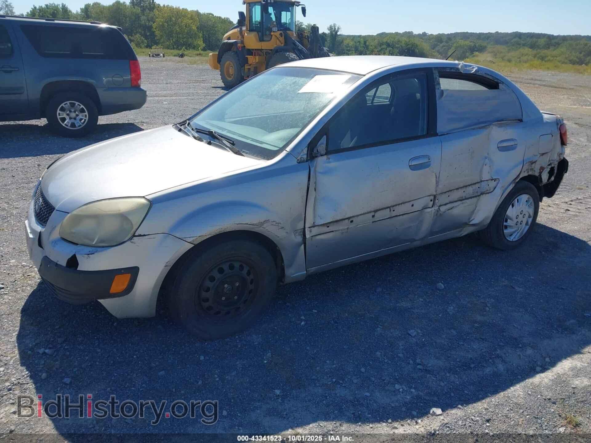 2008 KIA RIO - VIN: KNADE123786379326 - Фото 2