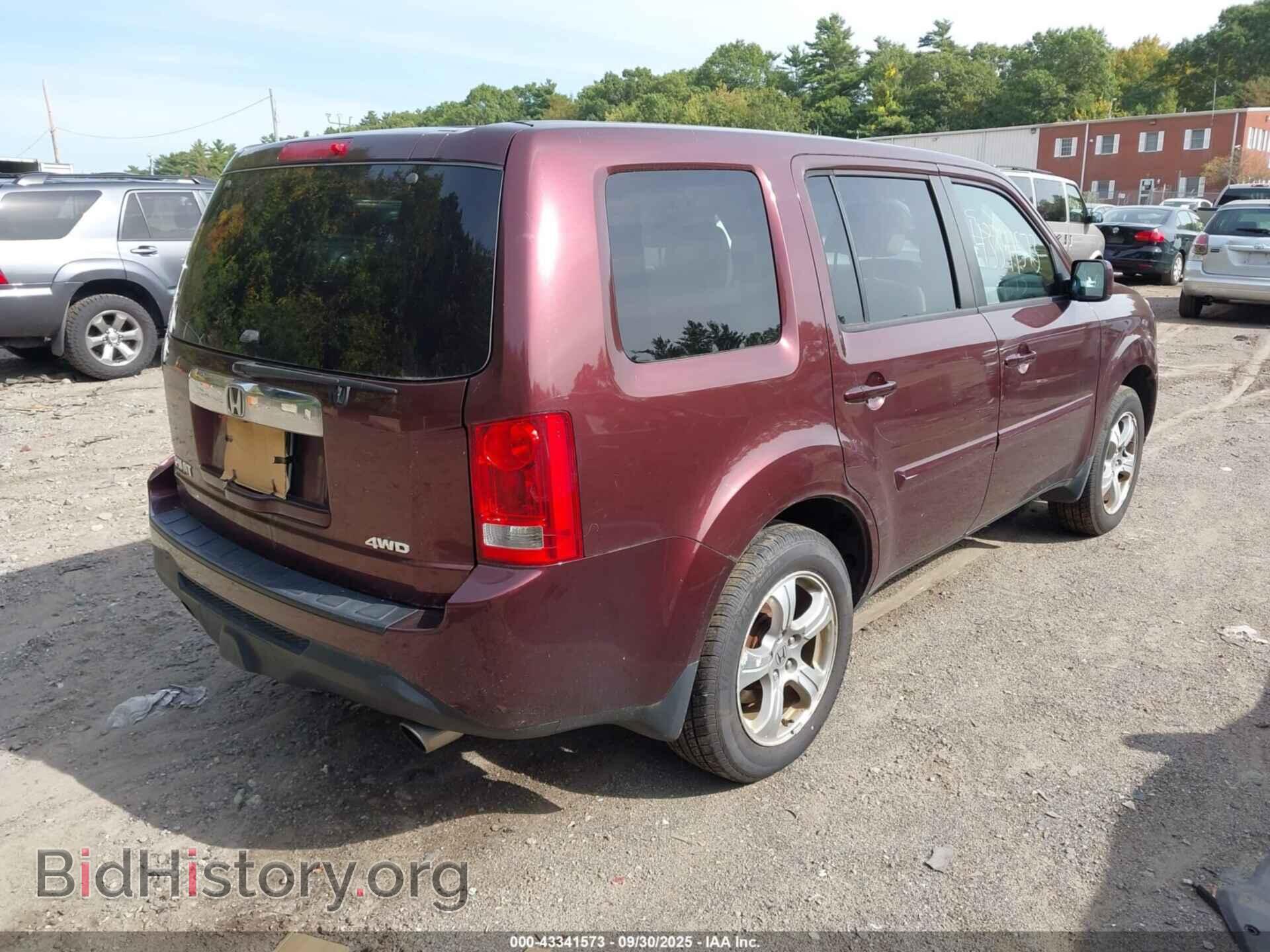 2013 HONDA PILOT - VIN: 5FNYF4H44DB071516 - Фото 4