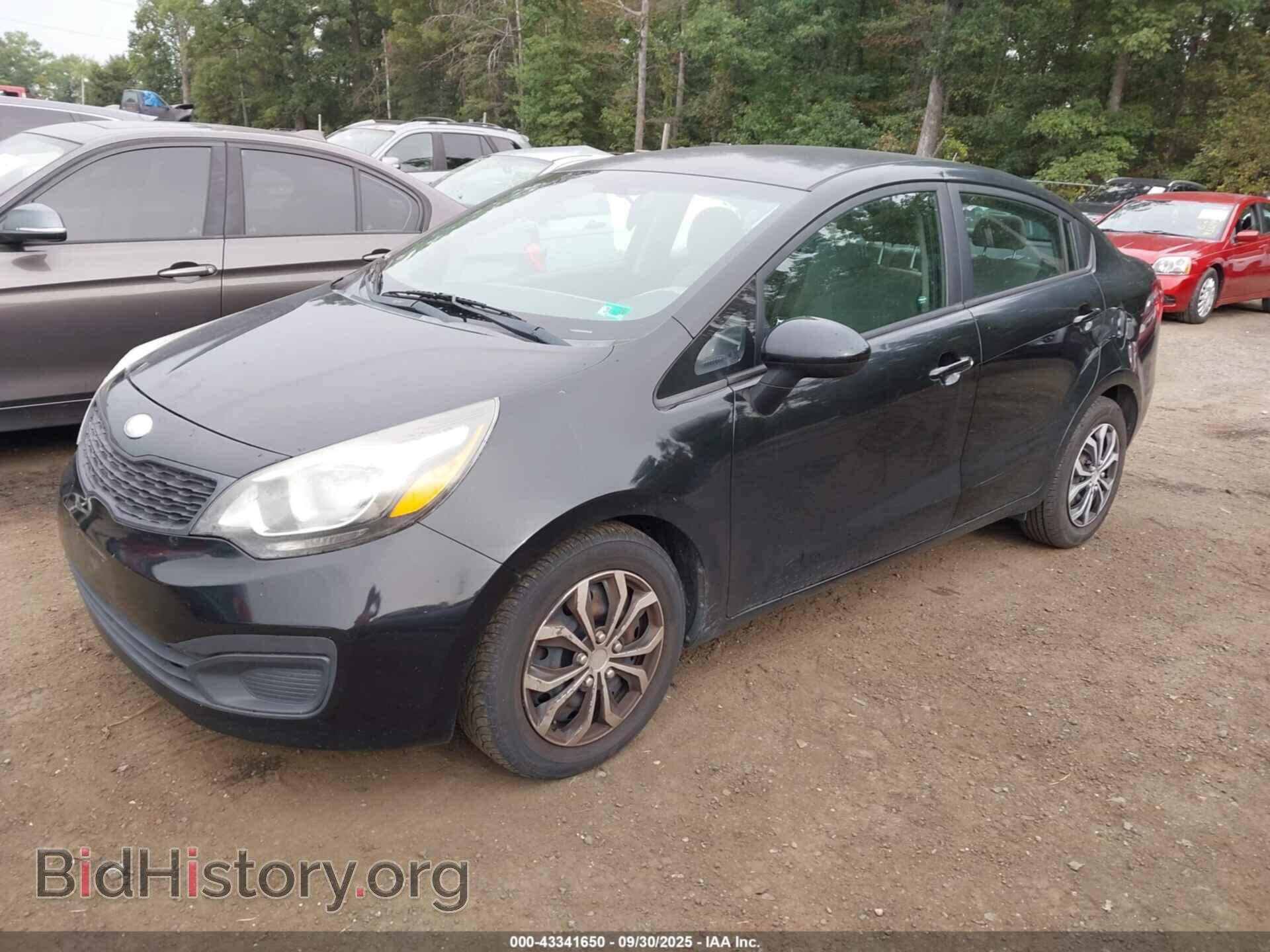 2014 KIA RIO - VIN: KNADM4A33E6356580 - Фото 2