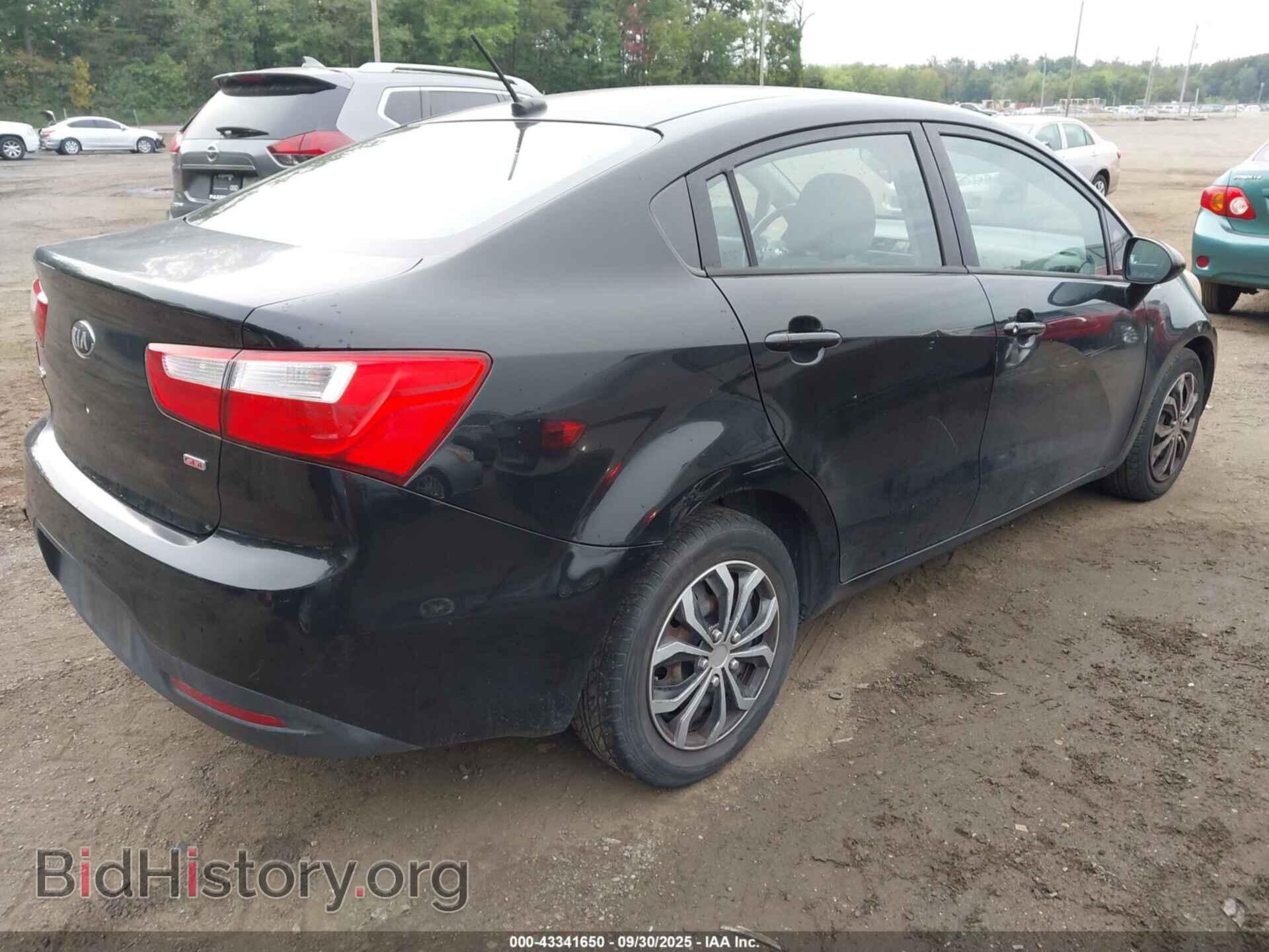 2014 KIA RIO - VIN: KNADM4A33E6356580 - Фото 4