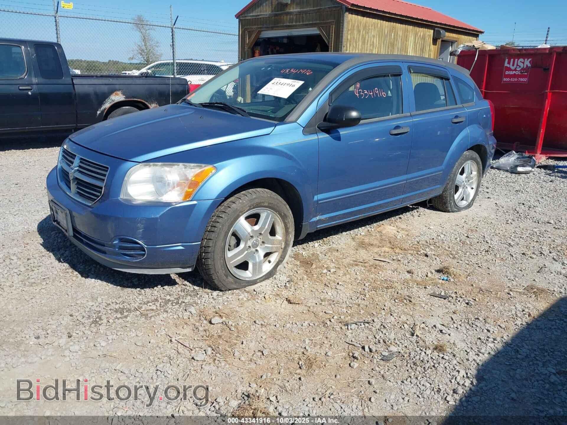 2007 DODGE CALIBER - VIN: 1B3HB48B67D101154 - Фото 2