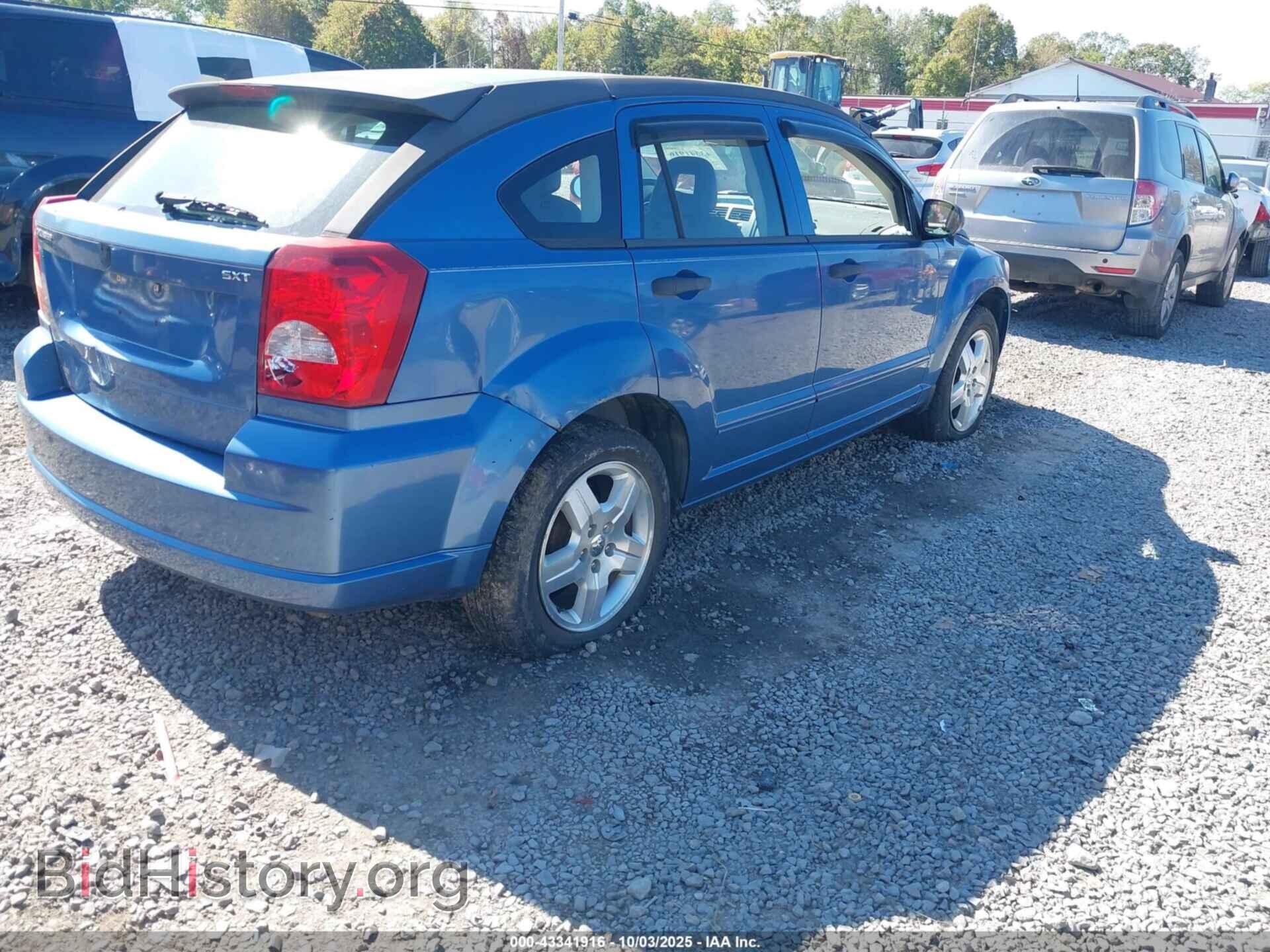 2007 DODGE CALIBER - VIN: 1B3HB48B67D101154 - Фото 4