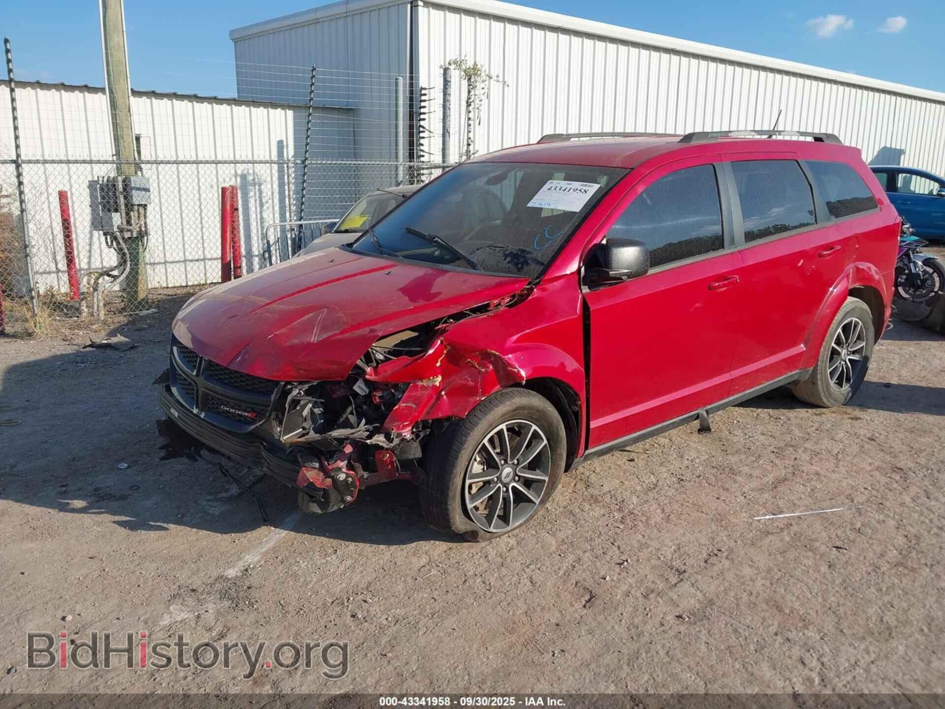 2018 DODGE JOURNEY - VIN: 3C4PDCAB6JT427921 - Фото 2