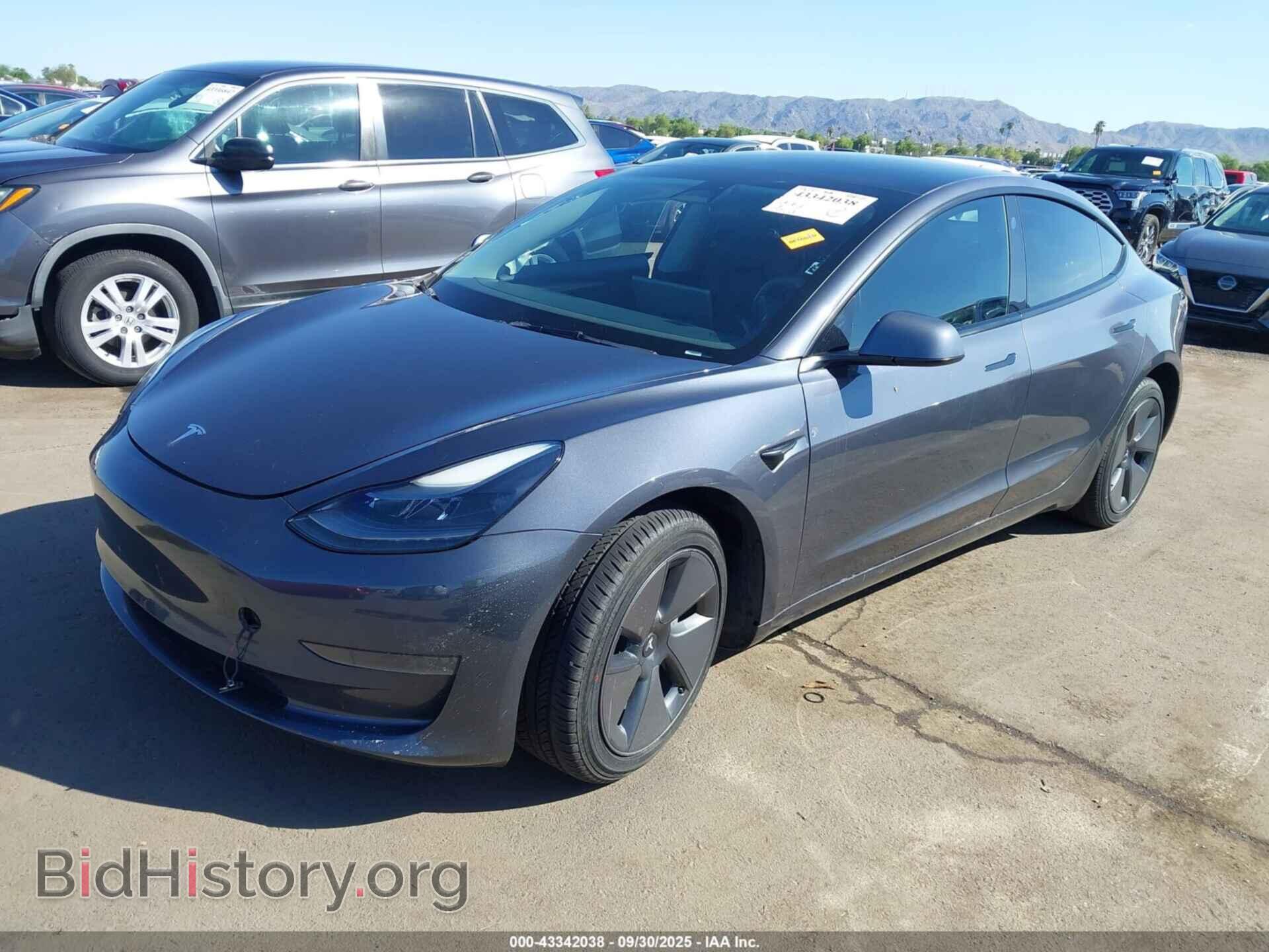 2023 TESLA MODEL 3 - VIN: 5YJ3E1EA1PF385599 - Фото 2