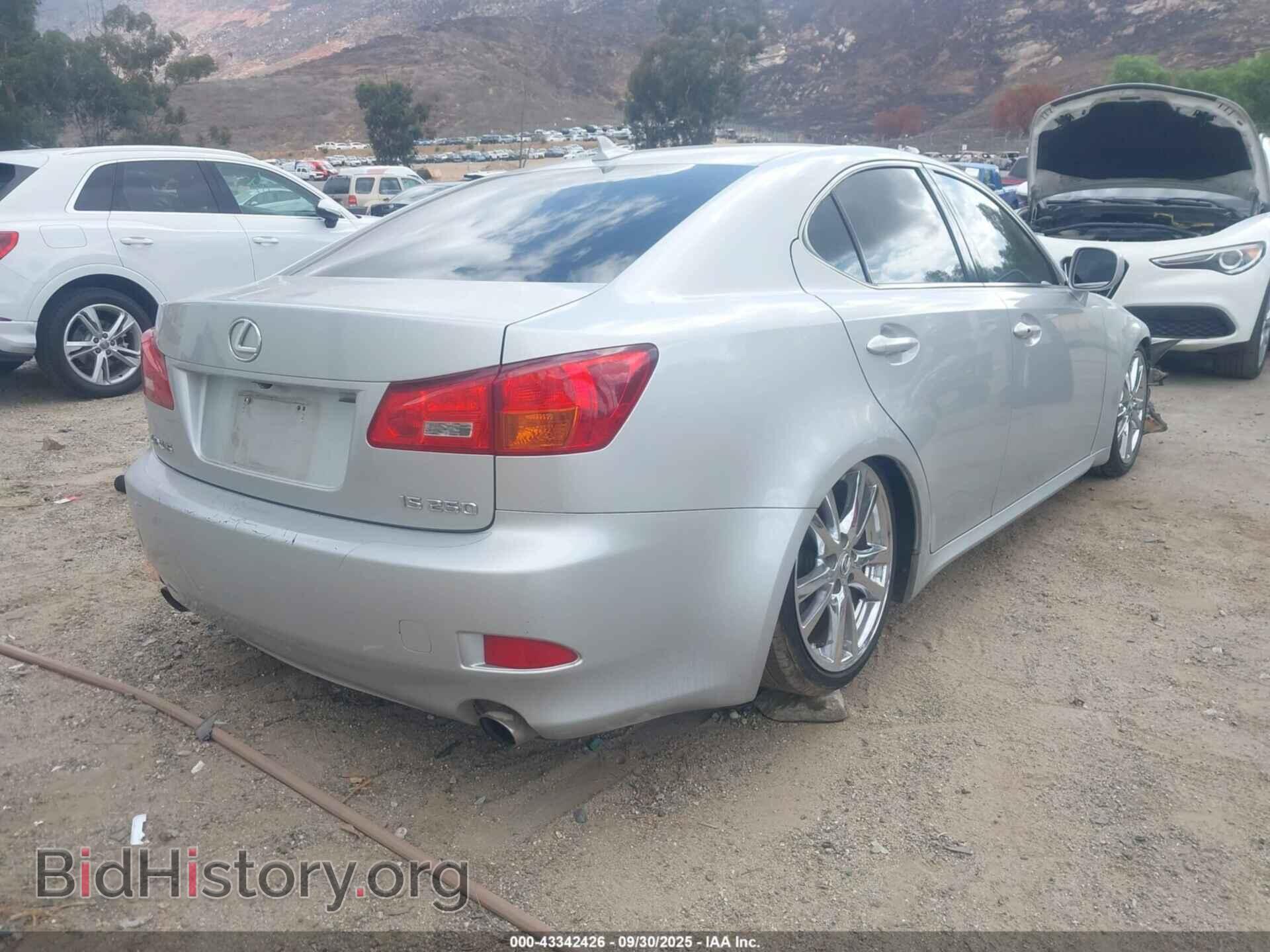 2007 LEXUS IS 250 - VIN: JTHBK262572049022 - Фото 4
