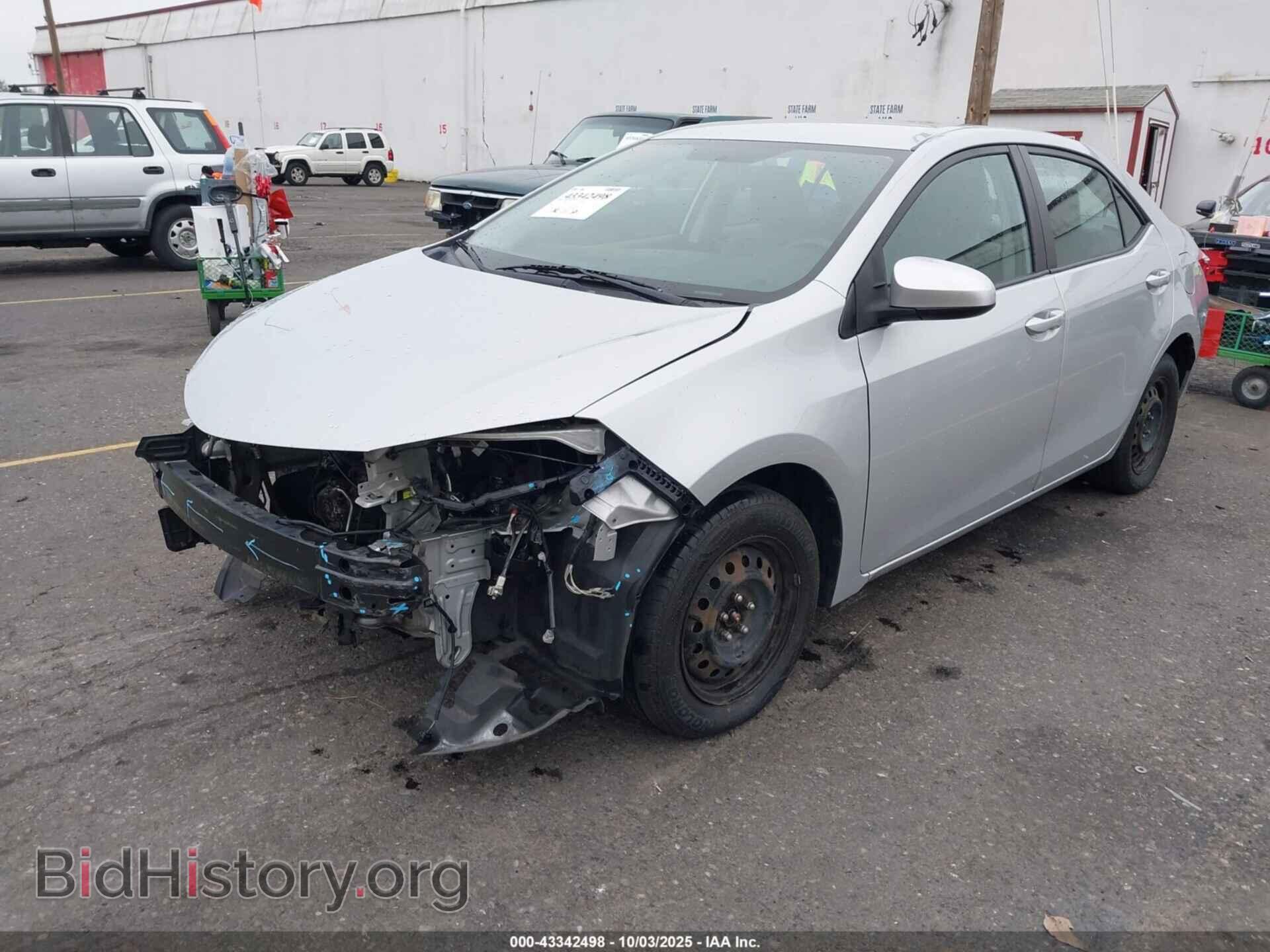2015 TOYOTA COROLLA - VIN: 2T1BURHE2FC321005 - Фото 2