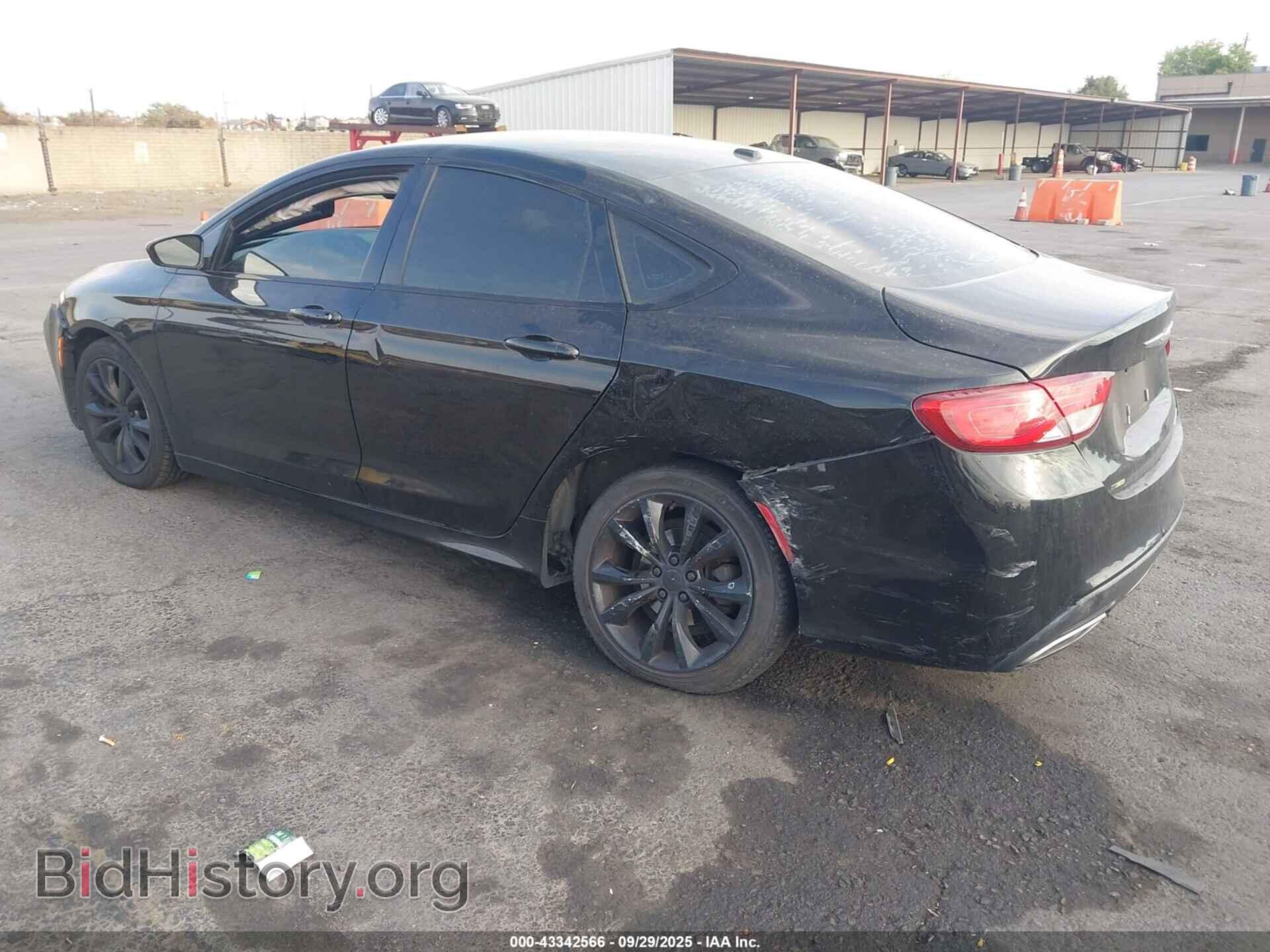 2015 CHRYSLER 200 - VIN: 1C3CCCBB6FN619206 - Фото 3
