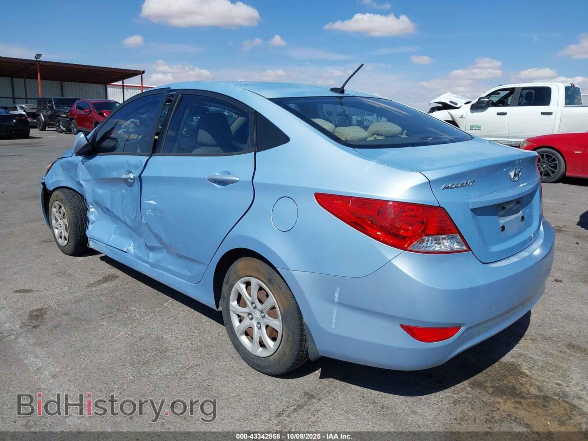 2013 HYUNDAI ACCENT - VIN: KMHCT4AE1DU413111 - Фото 3