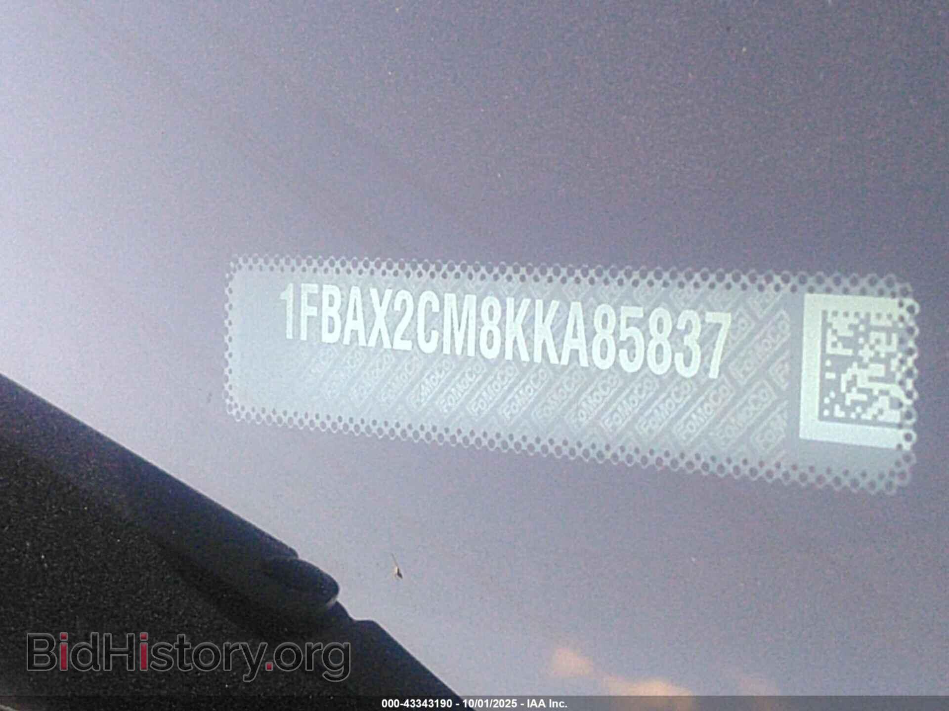 2019 FORD TRANSIT - VIN: 1FBAX2CM8KKA85837 - Фото 9