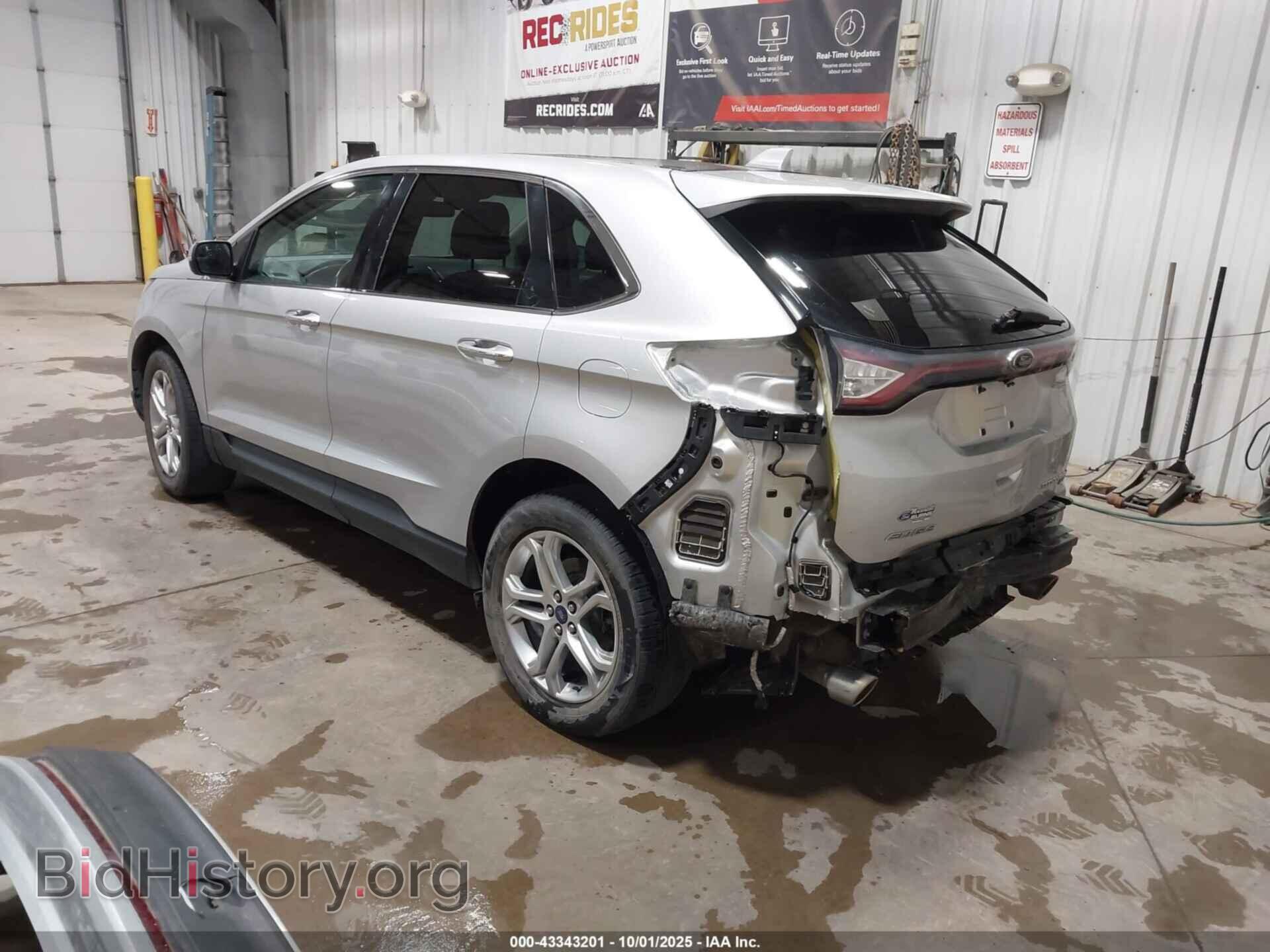 2015 FORD EDGE - VIN: 2FMTK4K88FBB09763 - Photo 3