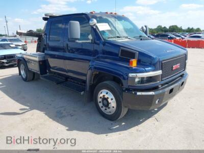 2006 GMC C4500, blue — VIN 1GDE4E1296F401717, IAAI