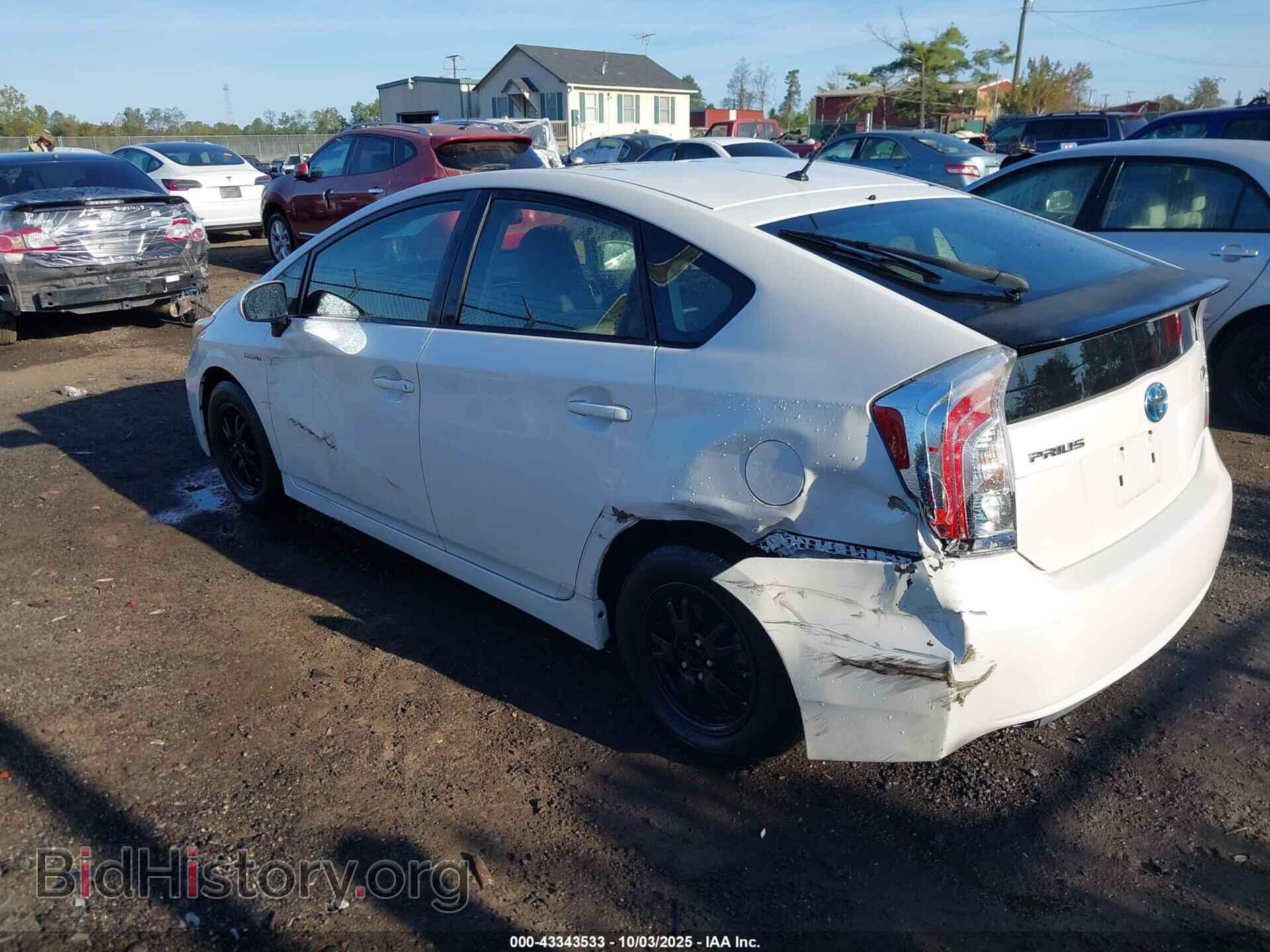 2013 TOYOTA PRIUS - VIN: JTDKN3DU7D0353060 - Фото 3
