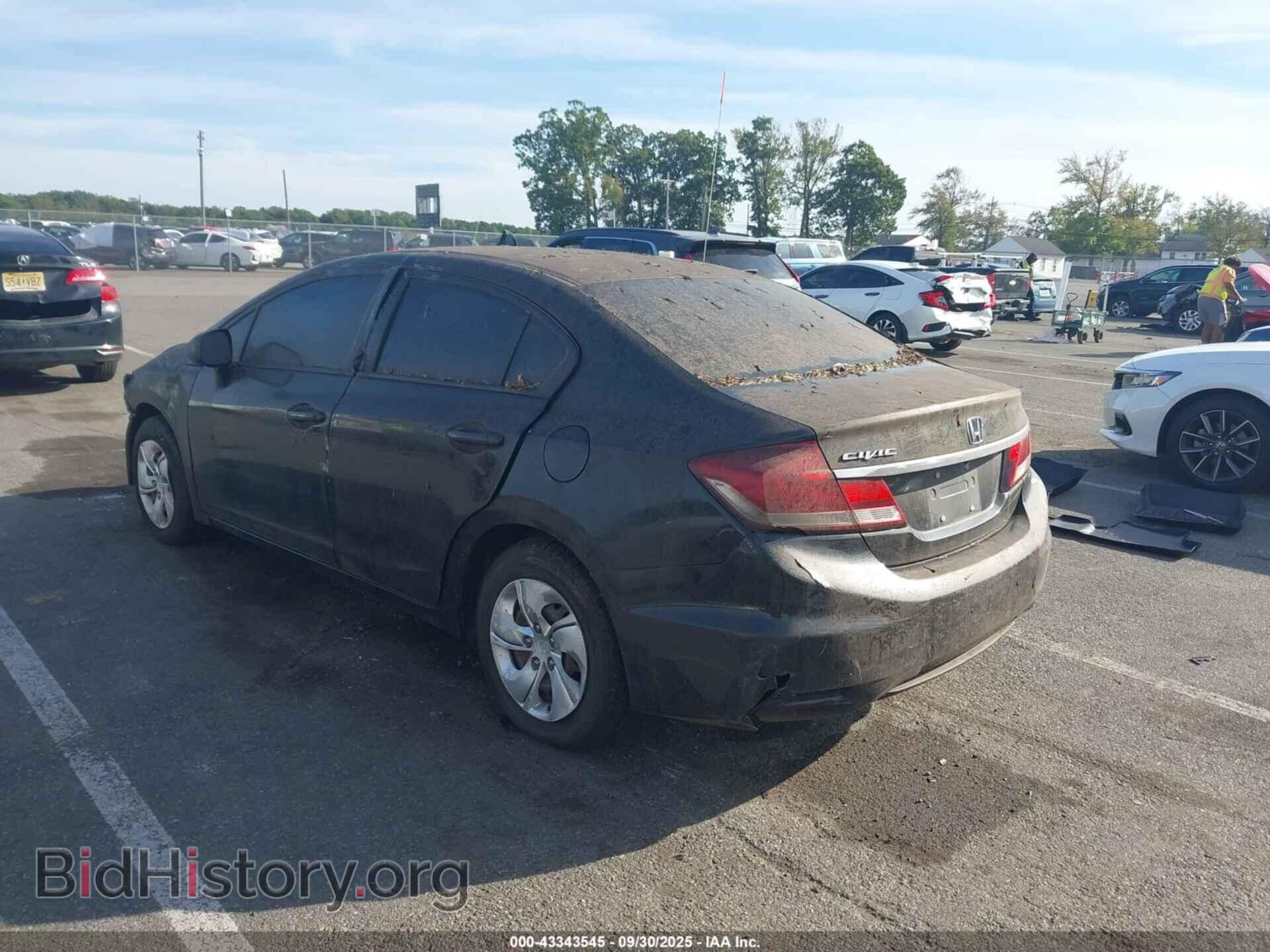 2013 HONDA CIVIC - VIN: 19XFB2F56DE265019 - Фото 3