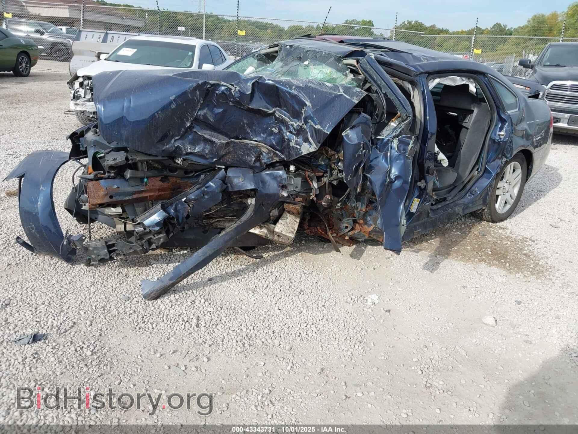 2012 CHEVROLET IMPALA - VIN: 2G1WB5E39C1189253 - Фото 2