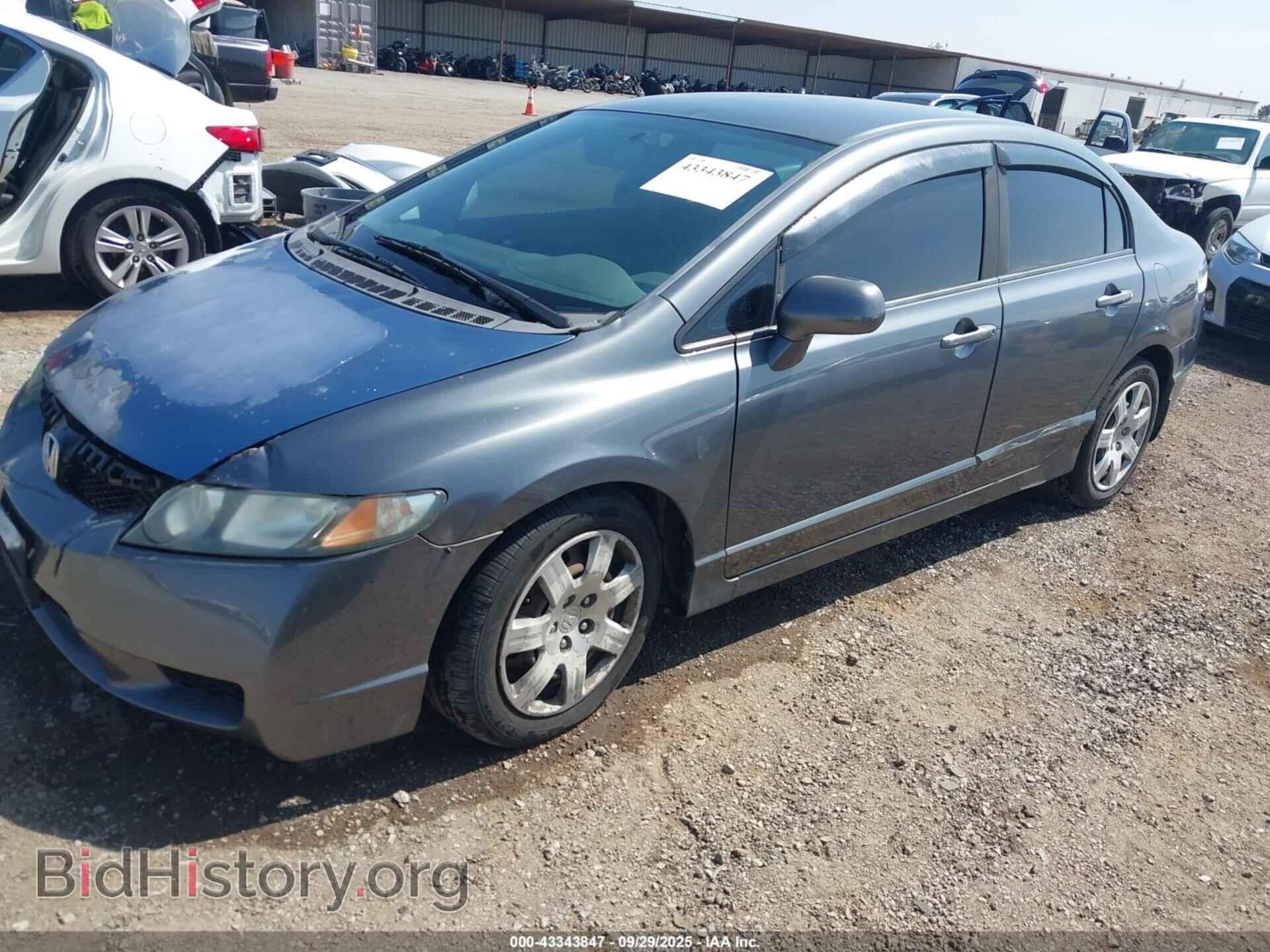 2009 HONDA CIVIC - VIN: 19XFA16599E051663 - Фото 2