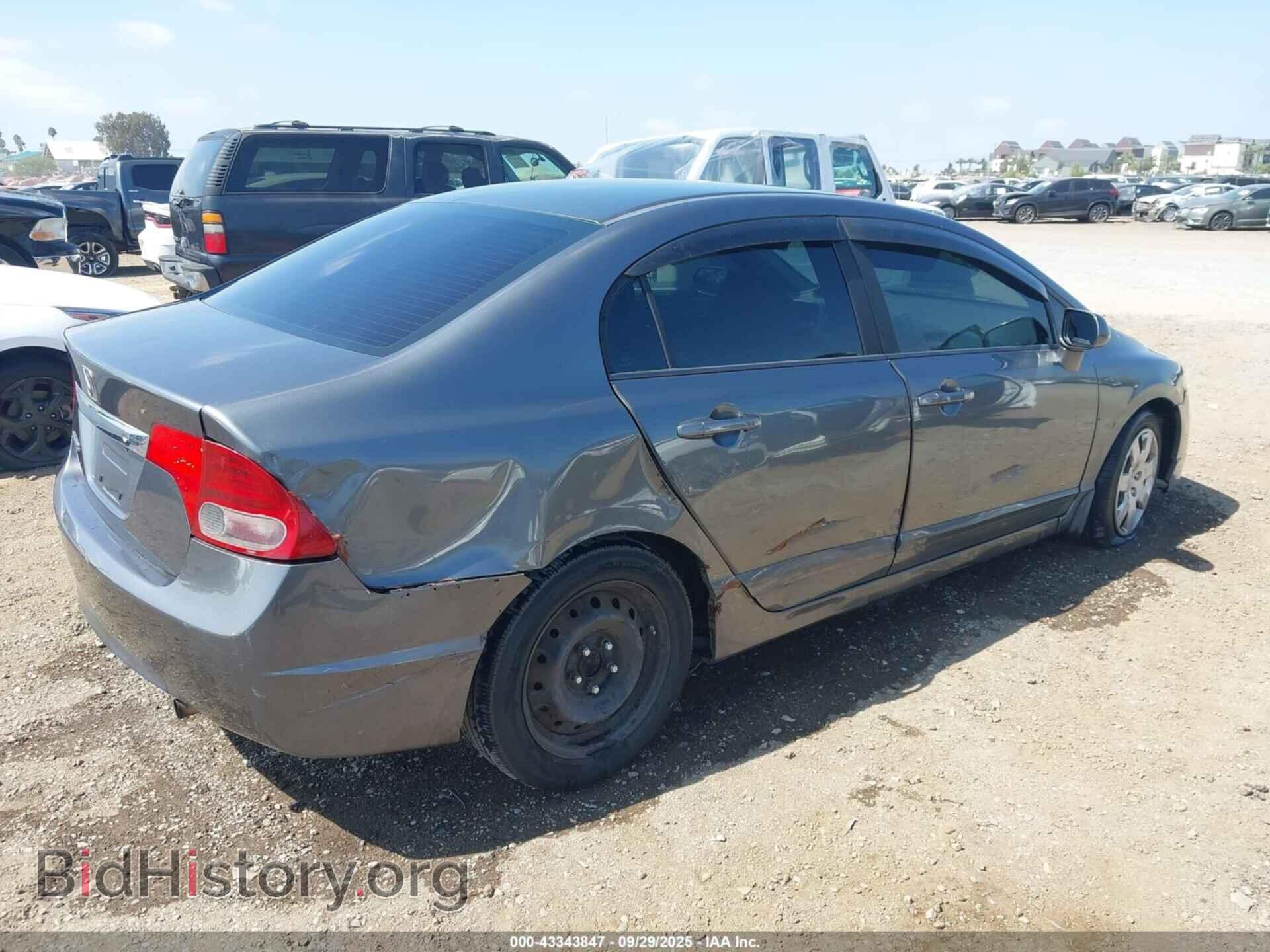 2009 HONDA CIVIC - VIN: 19XFA16599E051663 - Фото 4