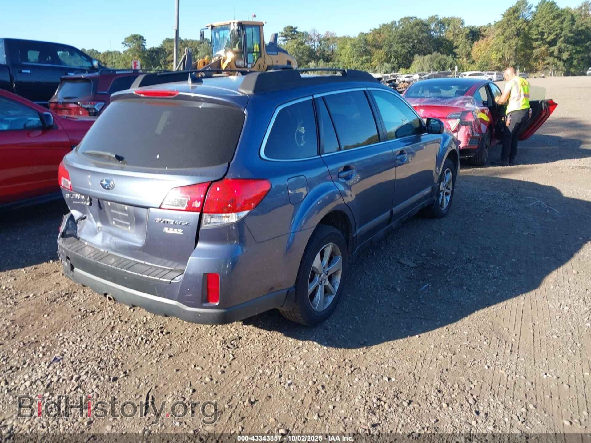 2014 SUBARU OUTBACK - VIN: 4S4BRBLC8E3307644 - Фото 4