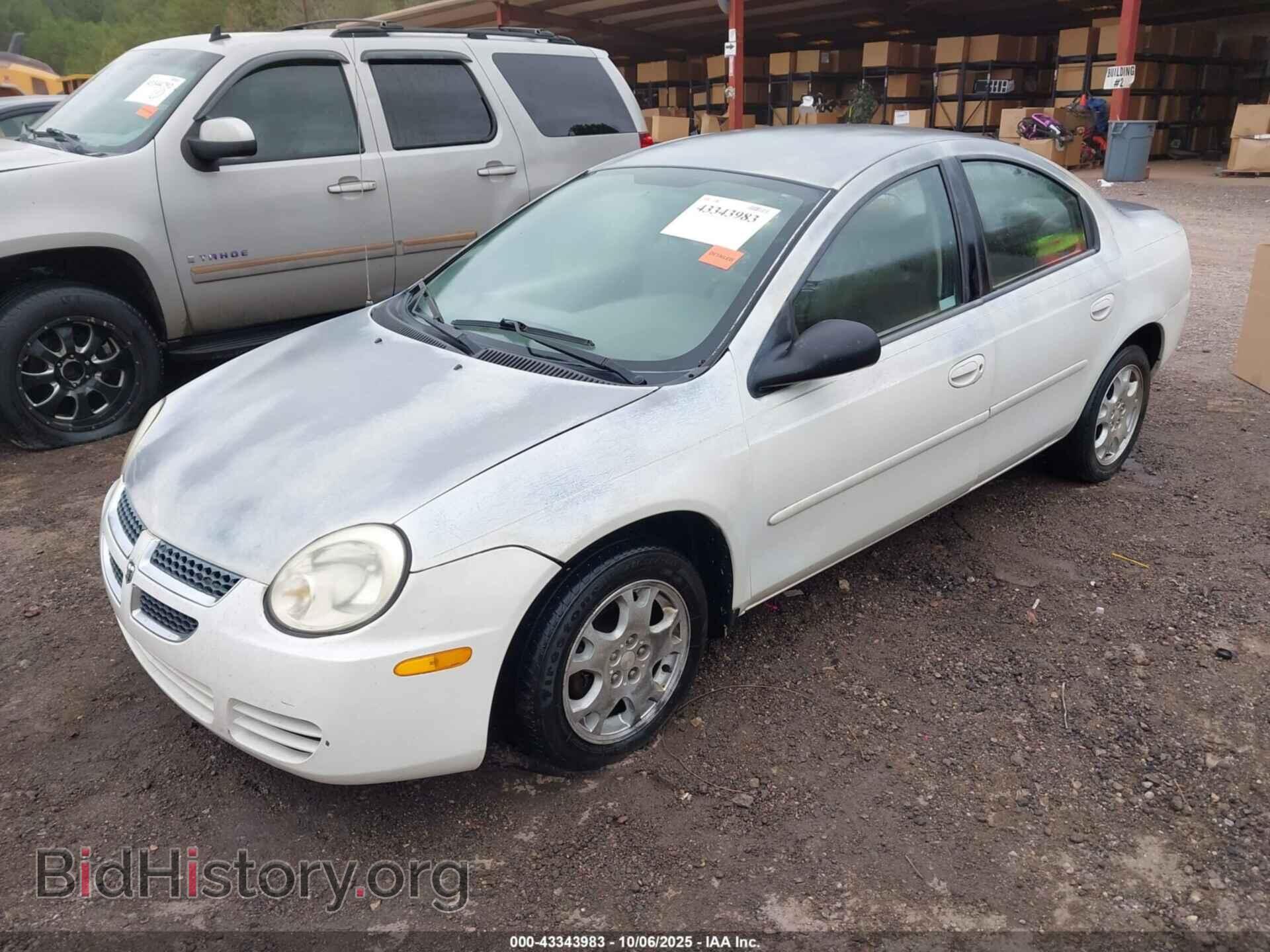 2005 DODGE NEON - VIN: 1B3ES56CX5D134742 - Фото 2
