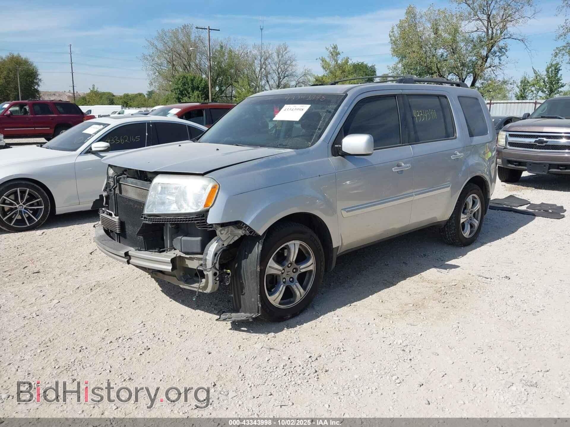 2013 HONDA PILOT - VIN: 5FNYF4H56DB078296 - Фото 2