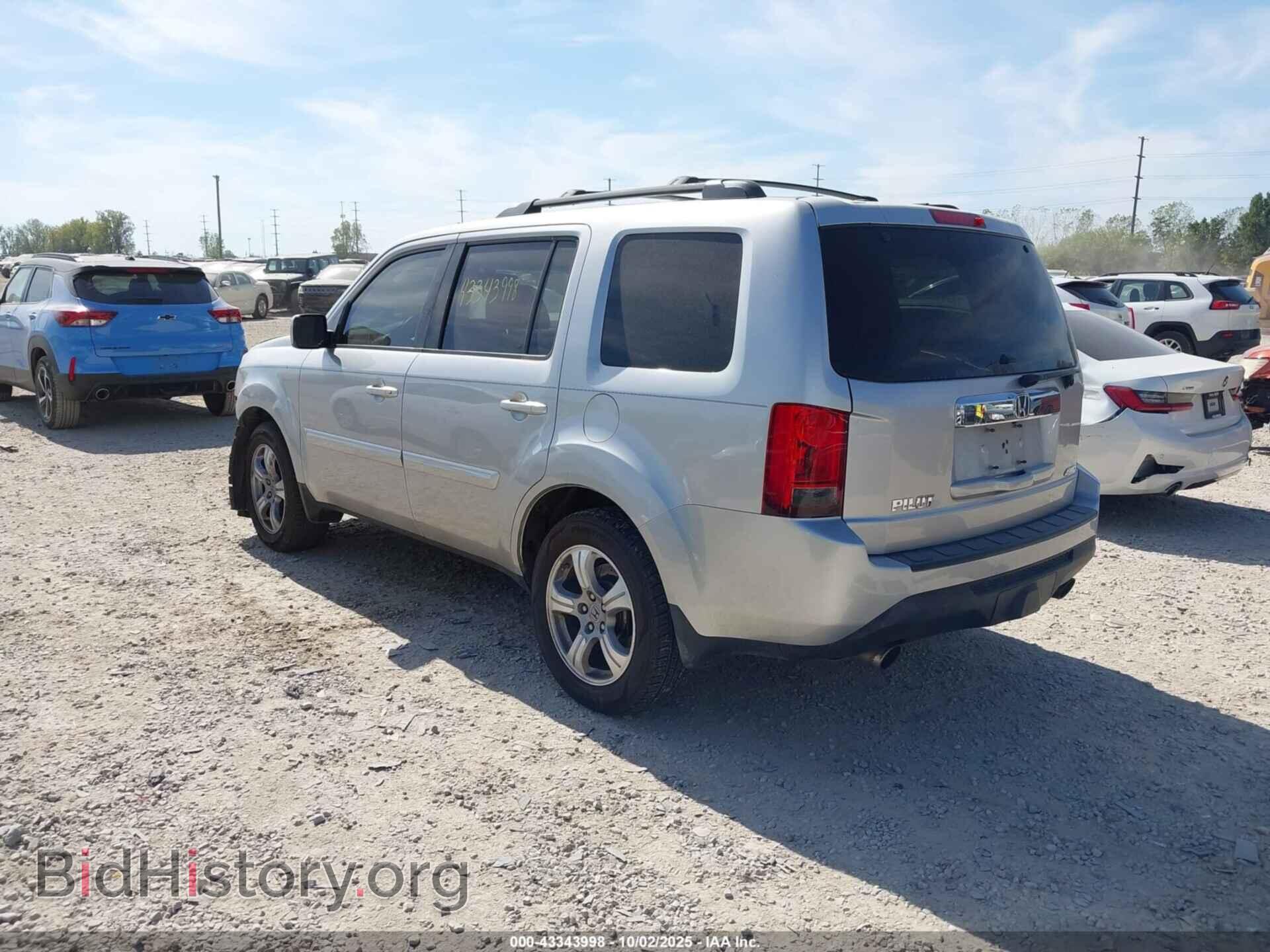 2013 HONDA PILOT - VIN: 5FNYF4H56DB078296 - Фото 3