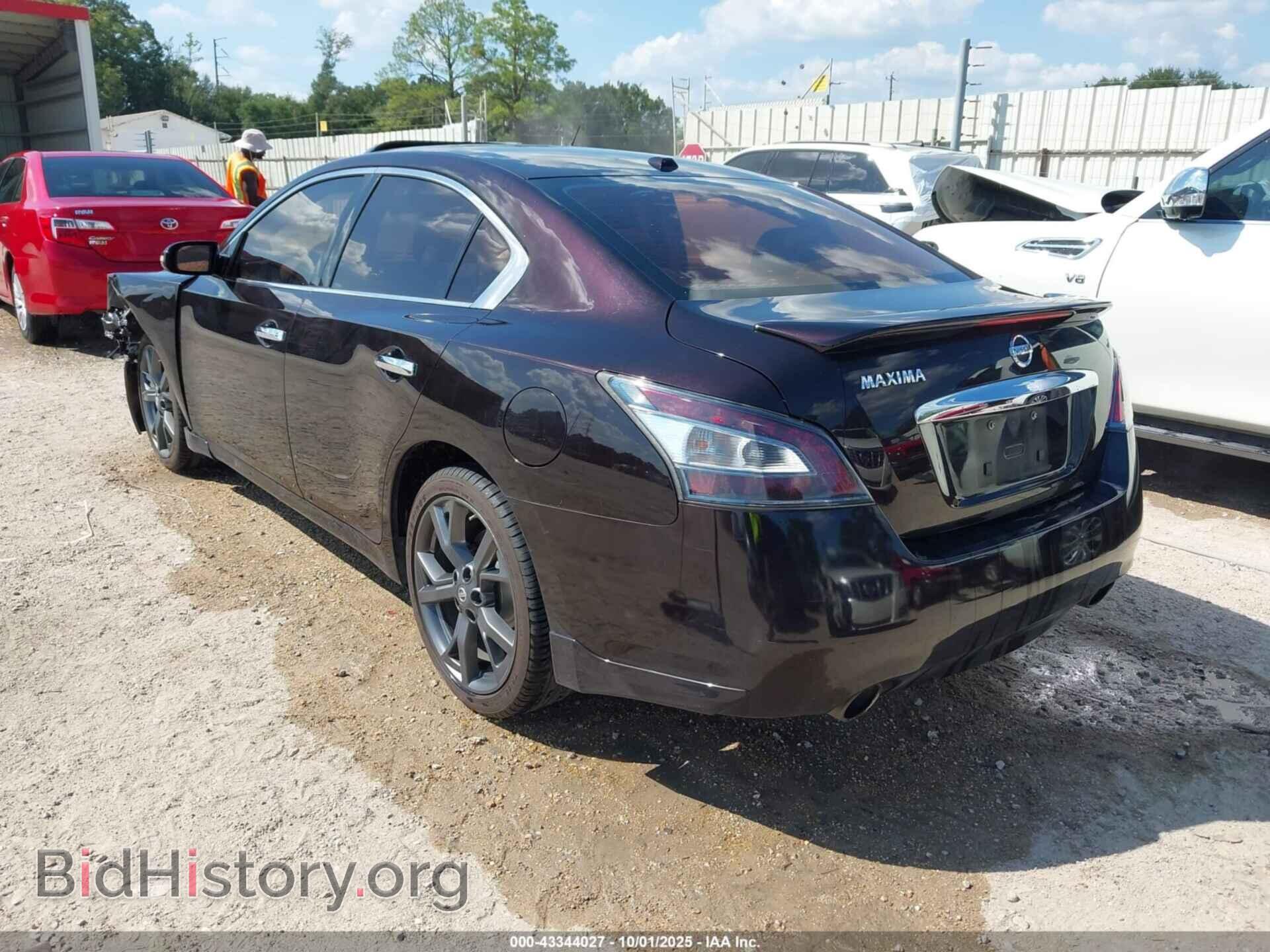 2014 NISSAN MAXIMA - VIN: 1N4AA5APXEC458442 - Фото 3