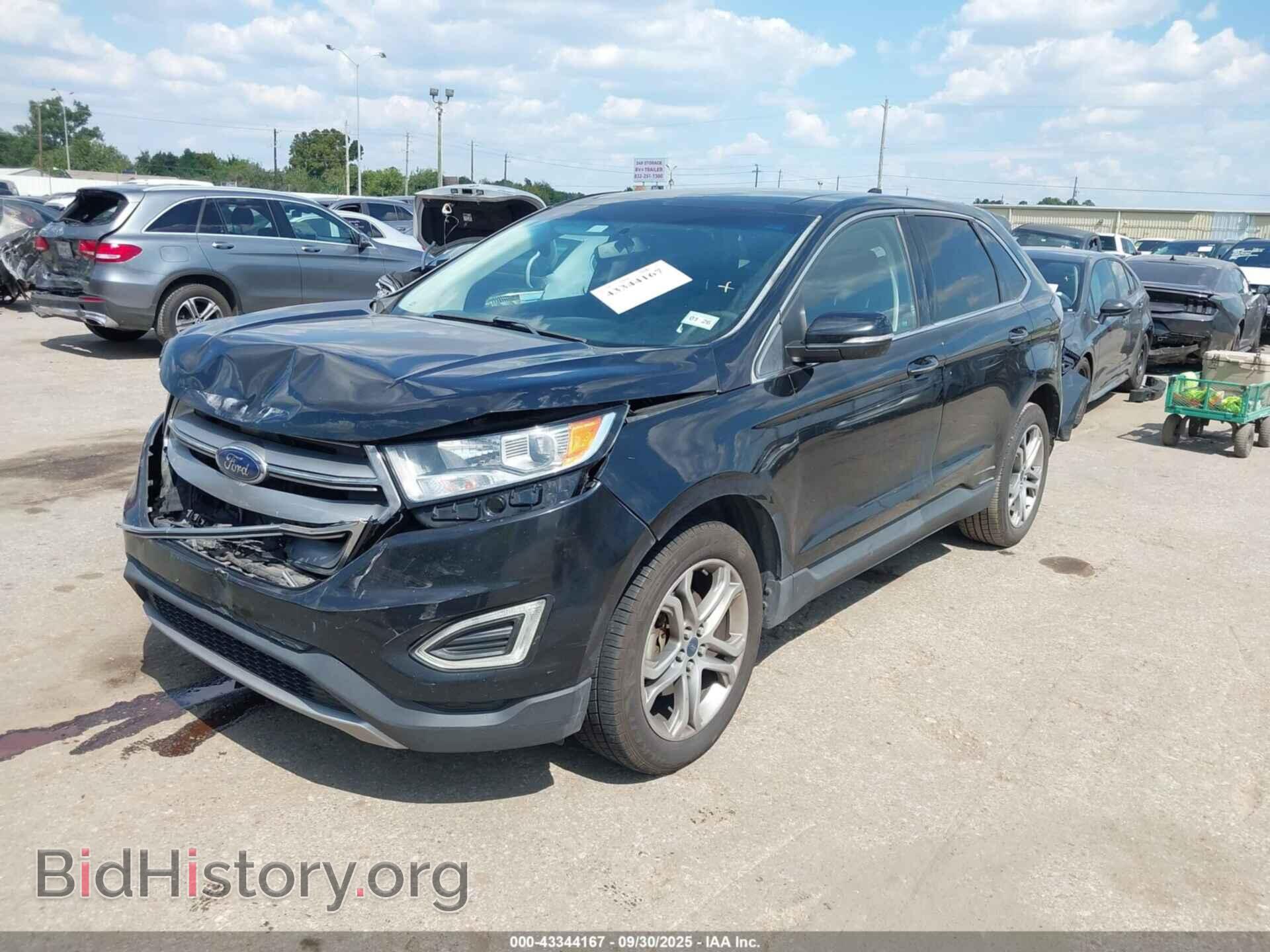 2016 FORD EDGE - VIN: 2FMPK3K97GBB21828 - Фото 2