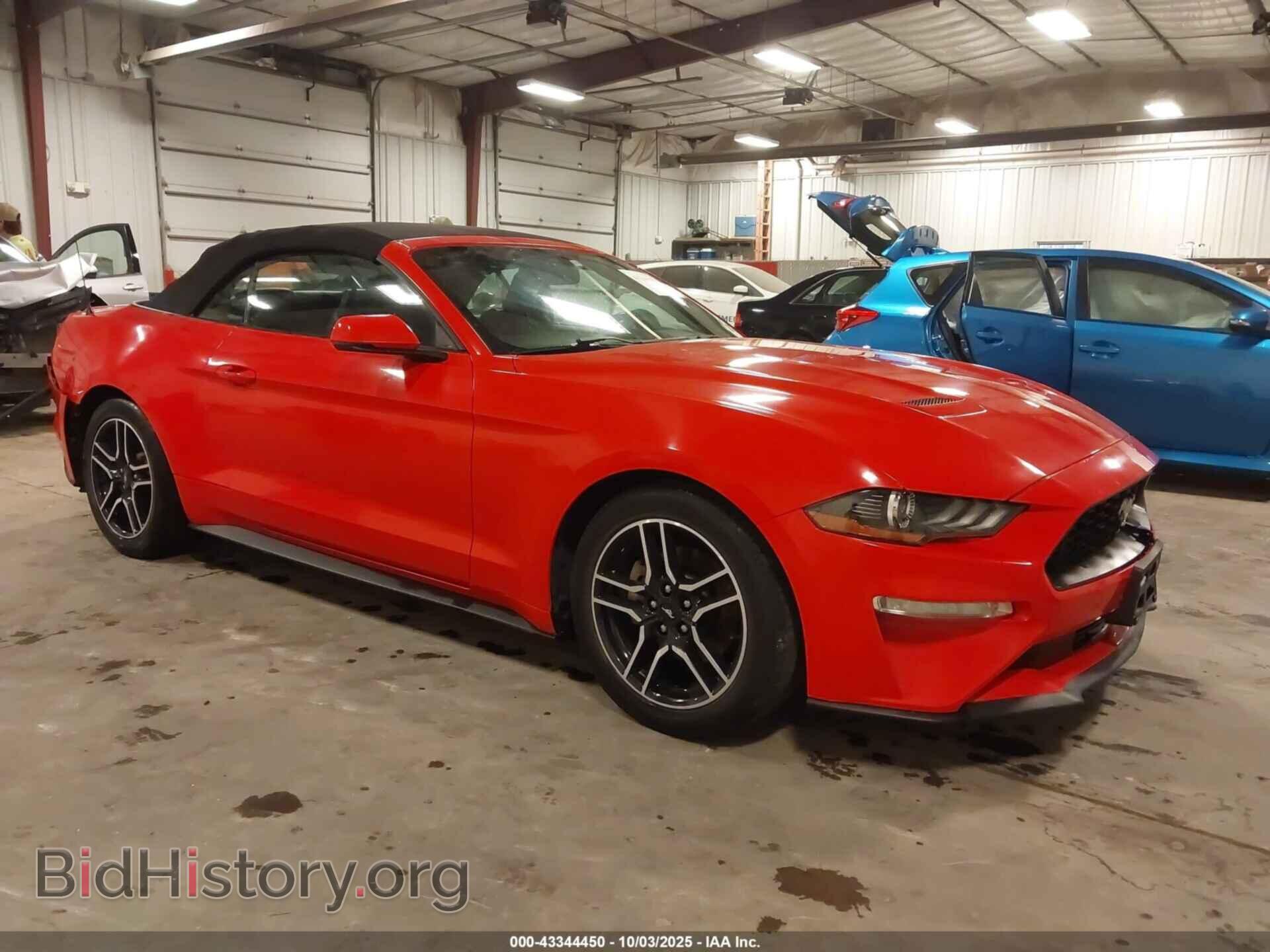 Фотография 1FATP8UHXJ5110023 - FORD MUSTANG 2018