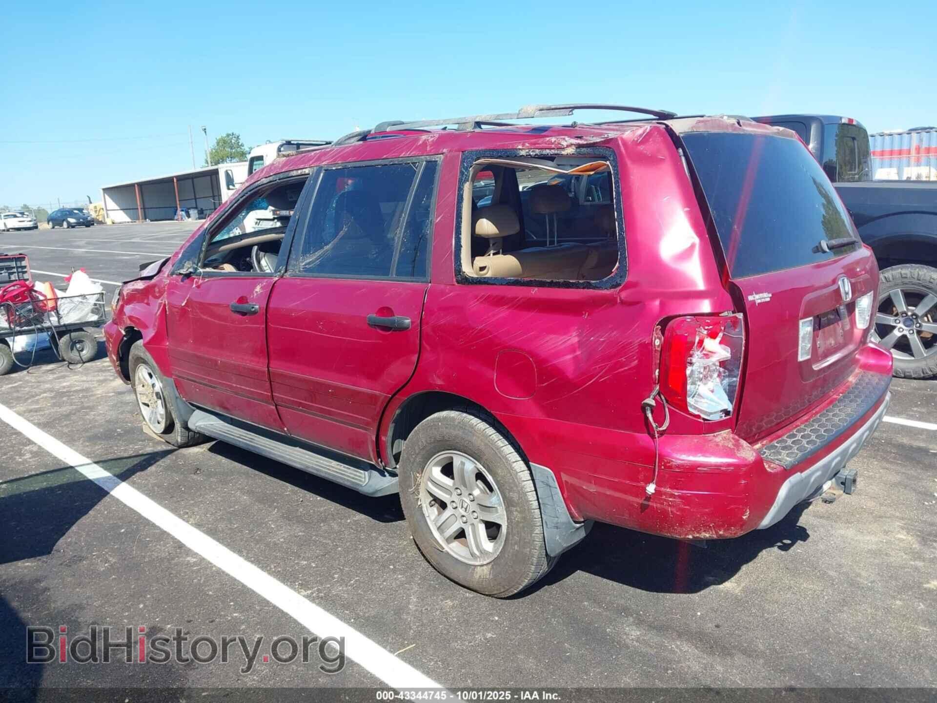 2005 HONDA PILOT - VIN: 2HKYF18505H550106 - Фото 3