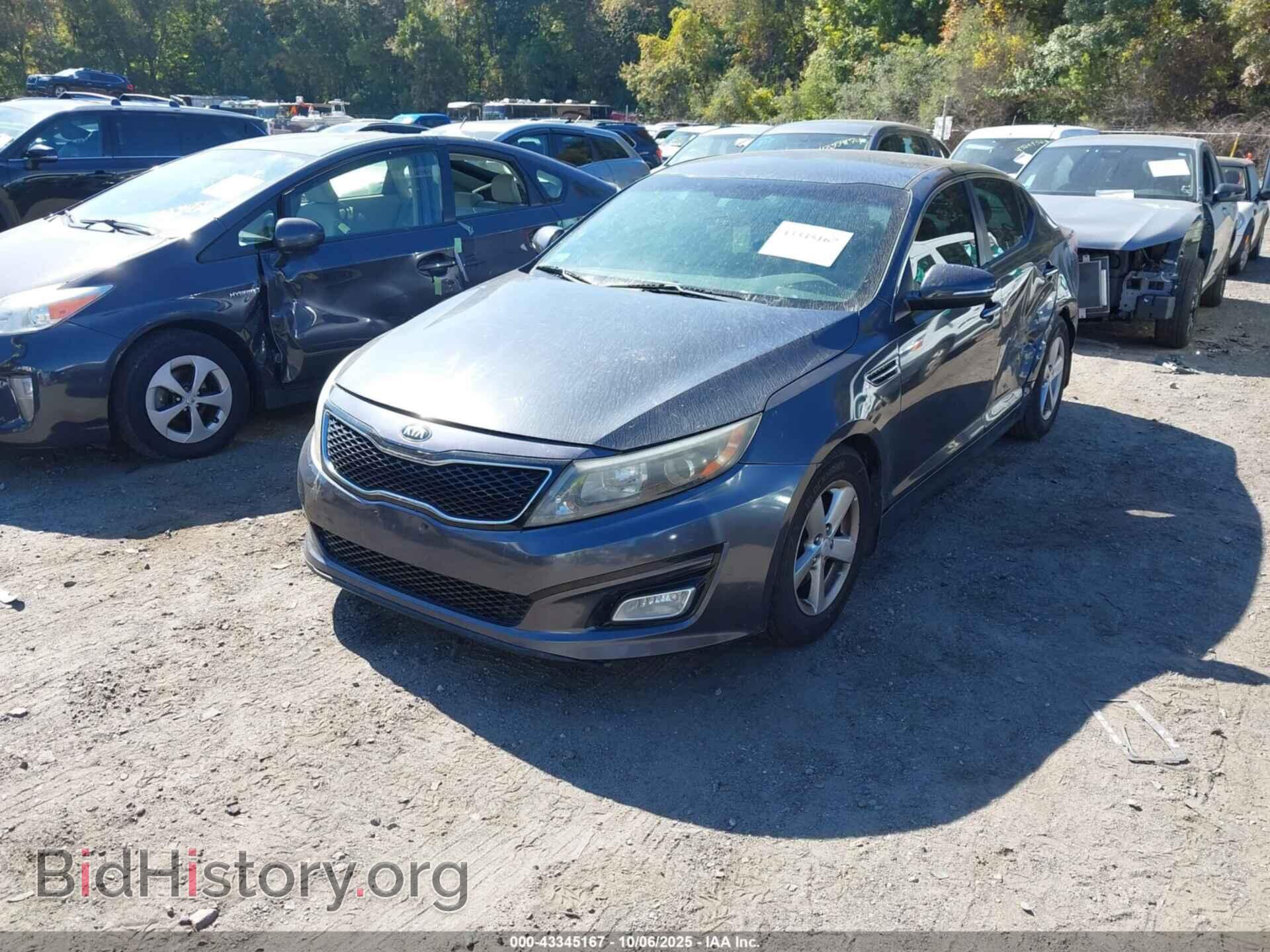 2015 KIA OPTIMA - VIN: 5XXGM4A71FG456604 - Фото 2